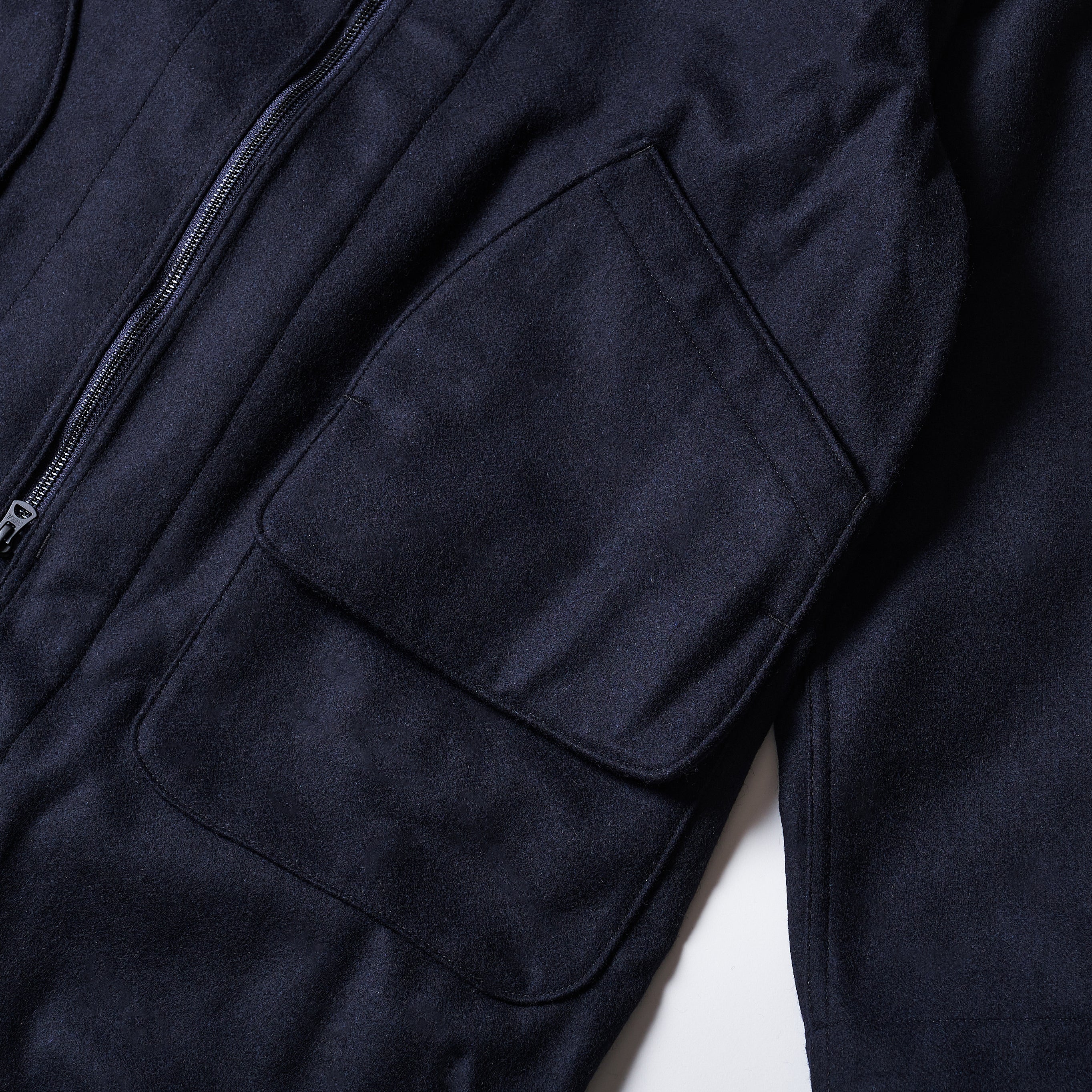 #3106 DEE Coat WM2 : wool melton navy