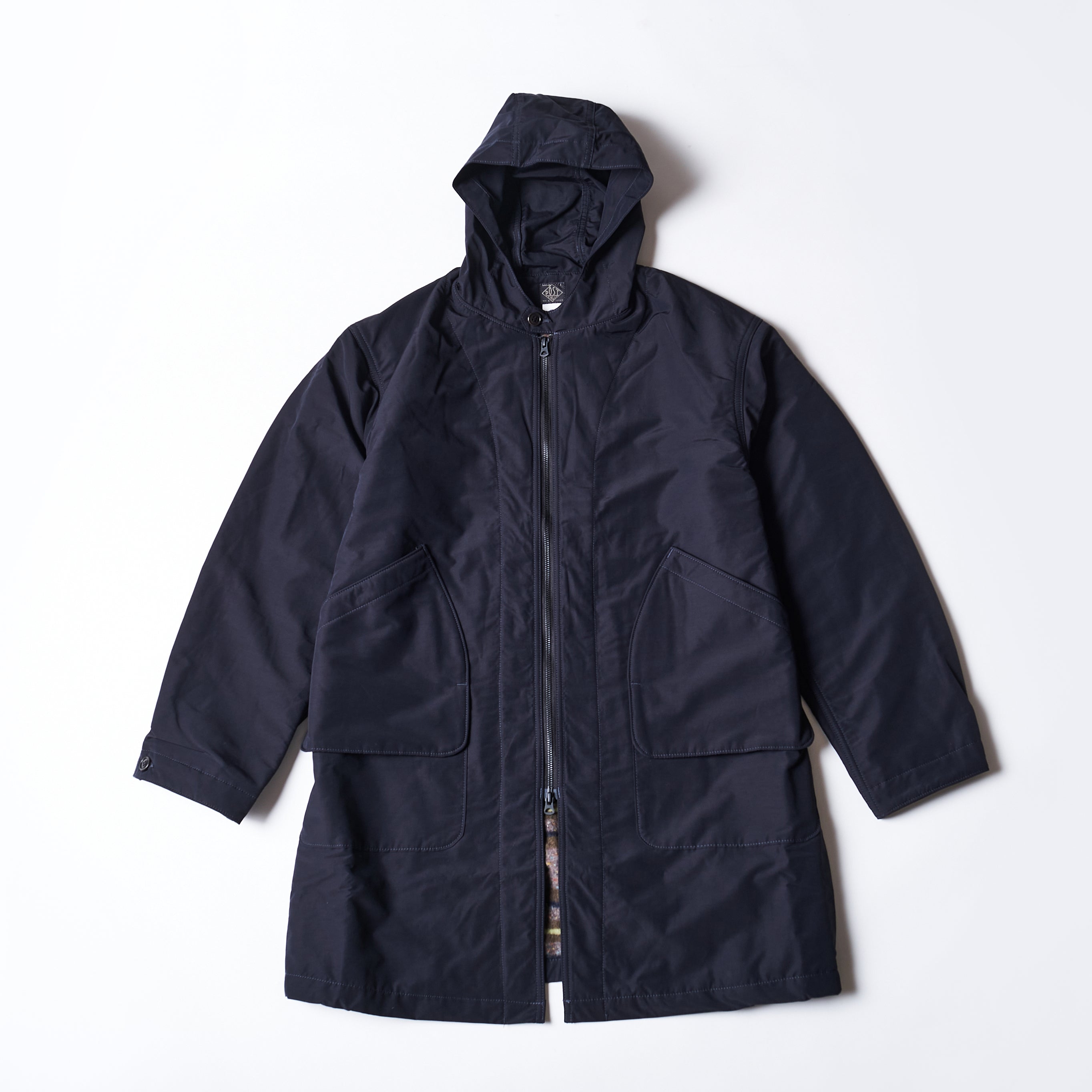 #3106 DEE Coat CNW2 : C/N weather trashed wool black