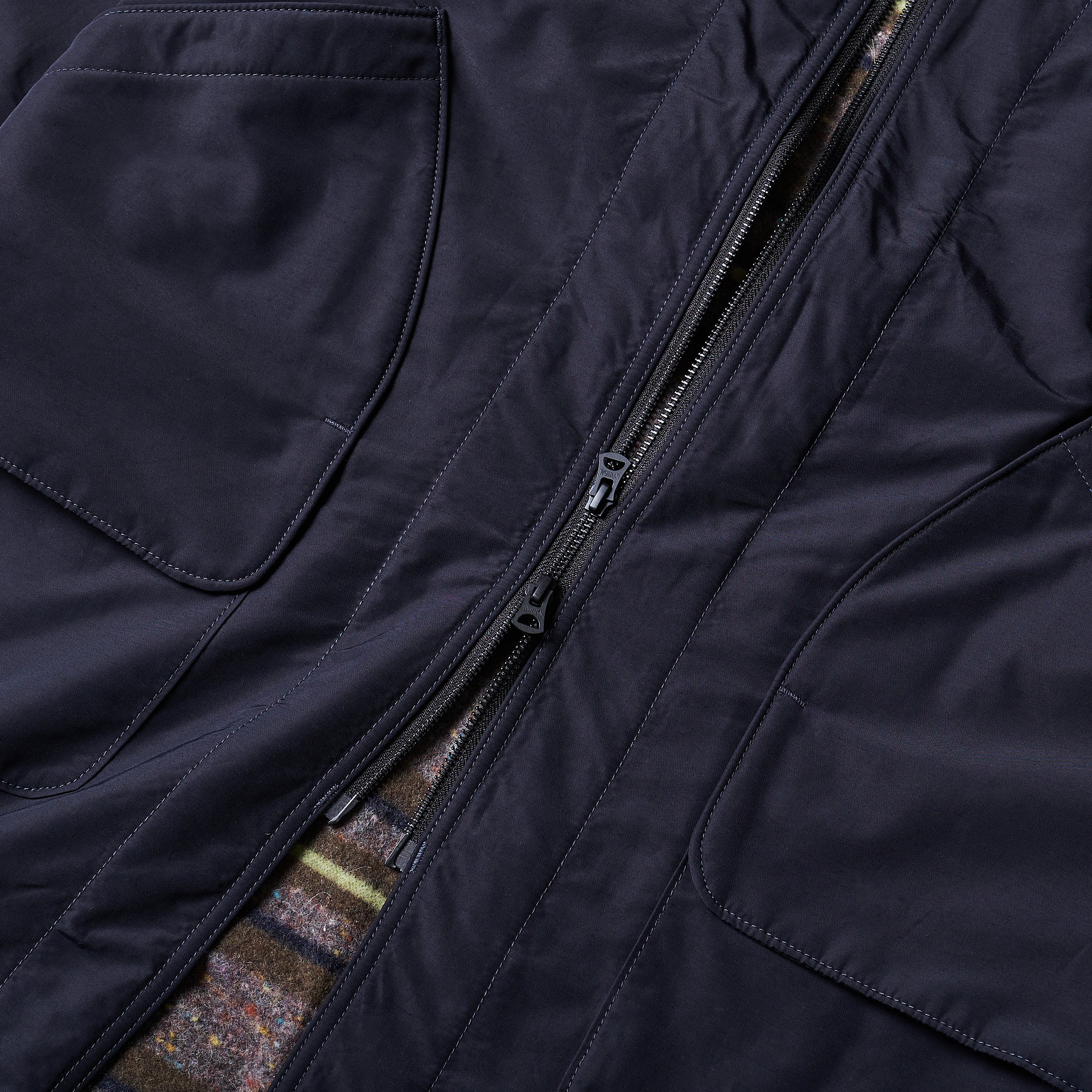 #3106 DEE Coat CNW2 : C/N weather trashed wool black