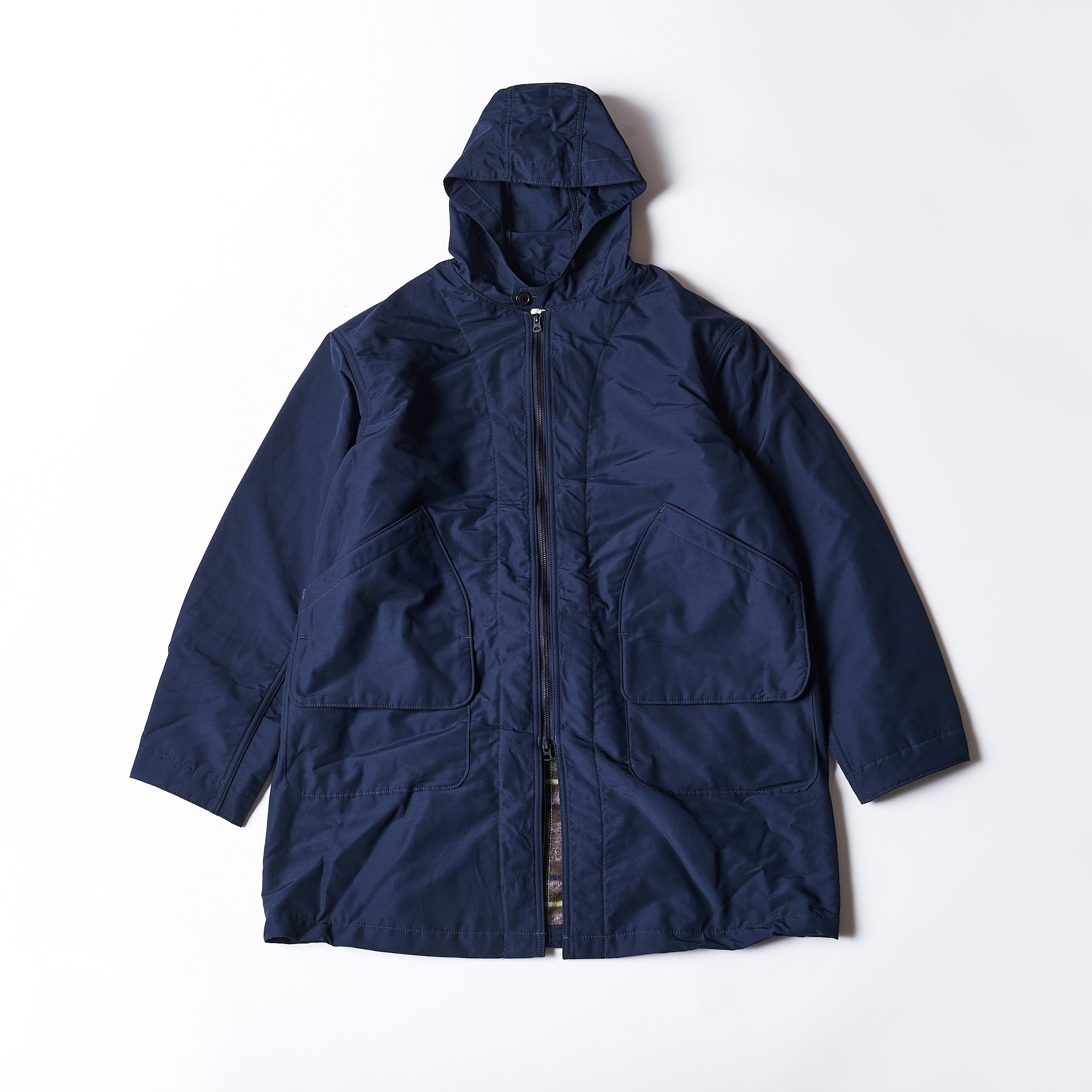 #3106 DEE Coat CNW1 : C/N weather trashed wool navy