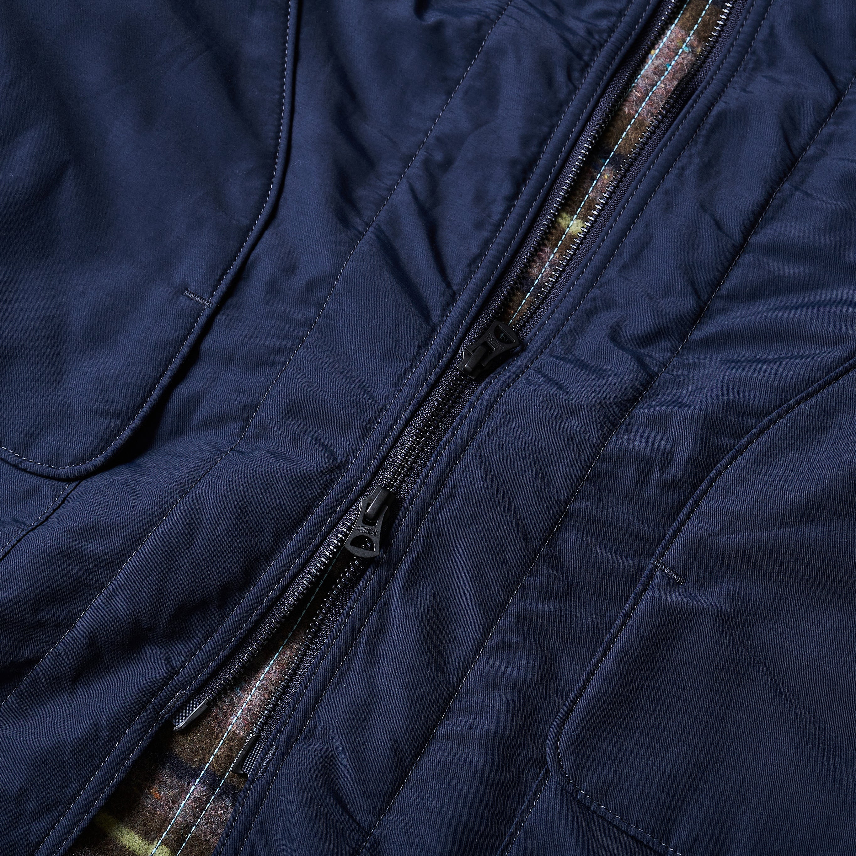 #3106 DEE Coat CNW1 : C/N weather trashed wool navy