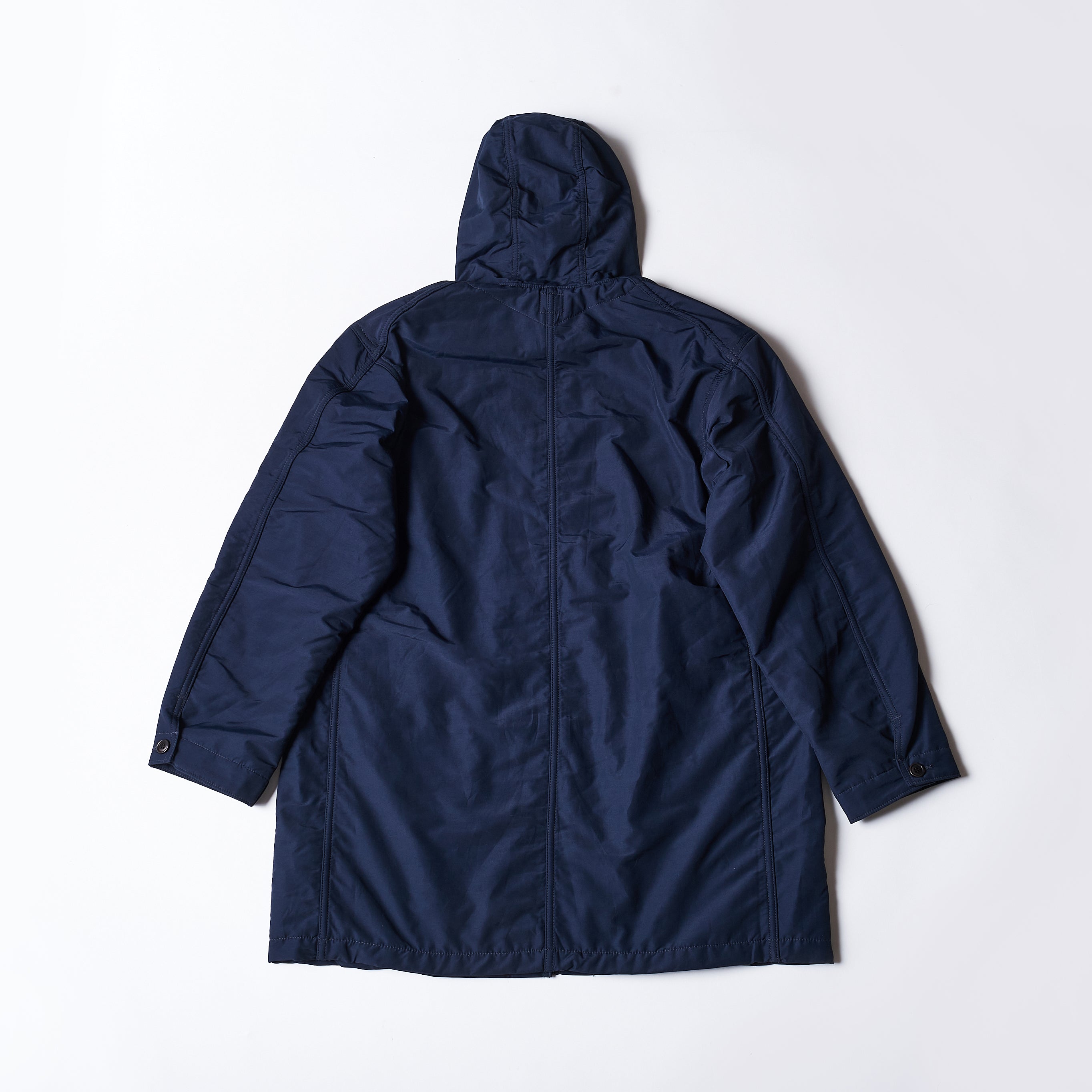 #3106 DEE Coat CNW1 : C/N weather trashed wool navy