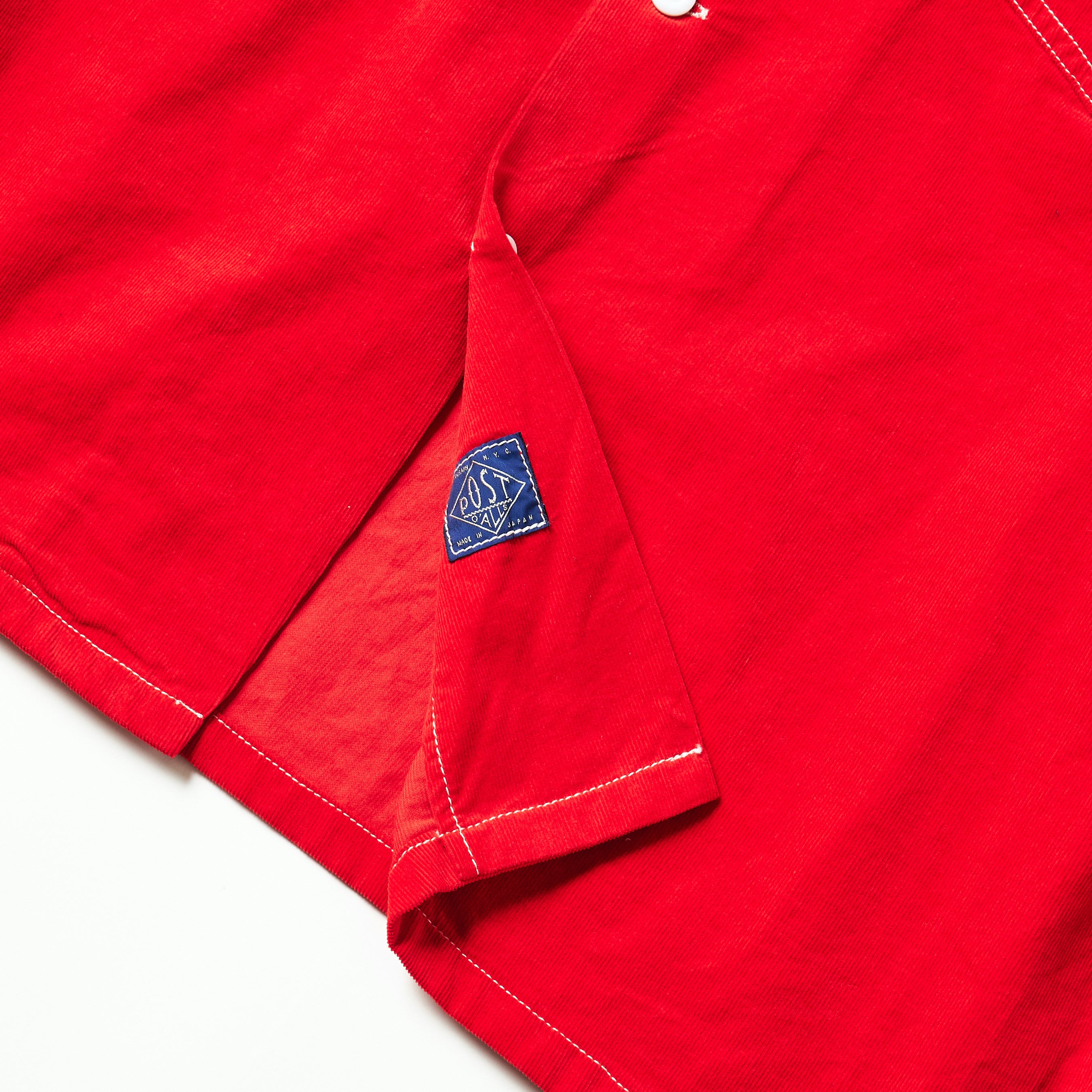 #3215-BC1 E-Z NAVY : baby cords red