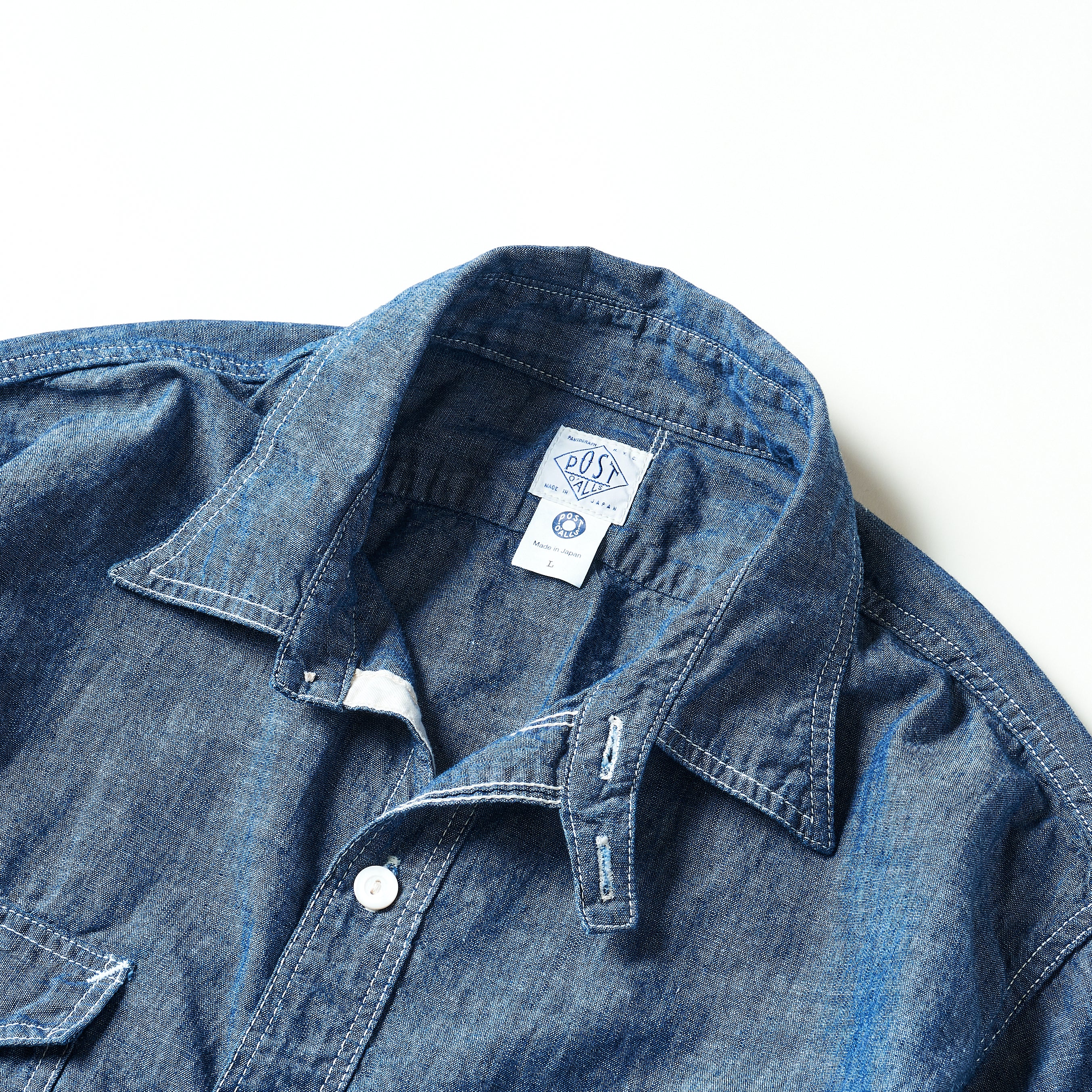 #3216-11 The NAVY CUT 2 : chambray indigo