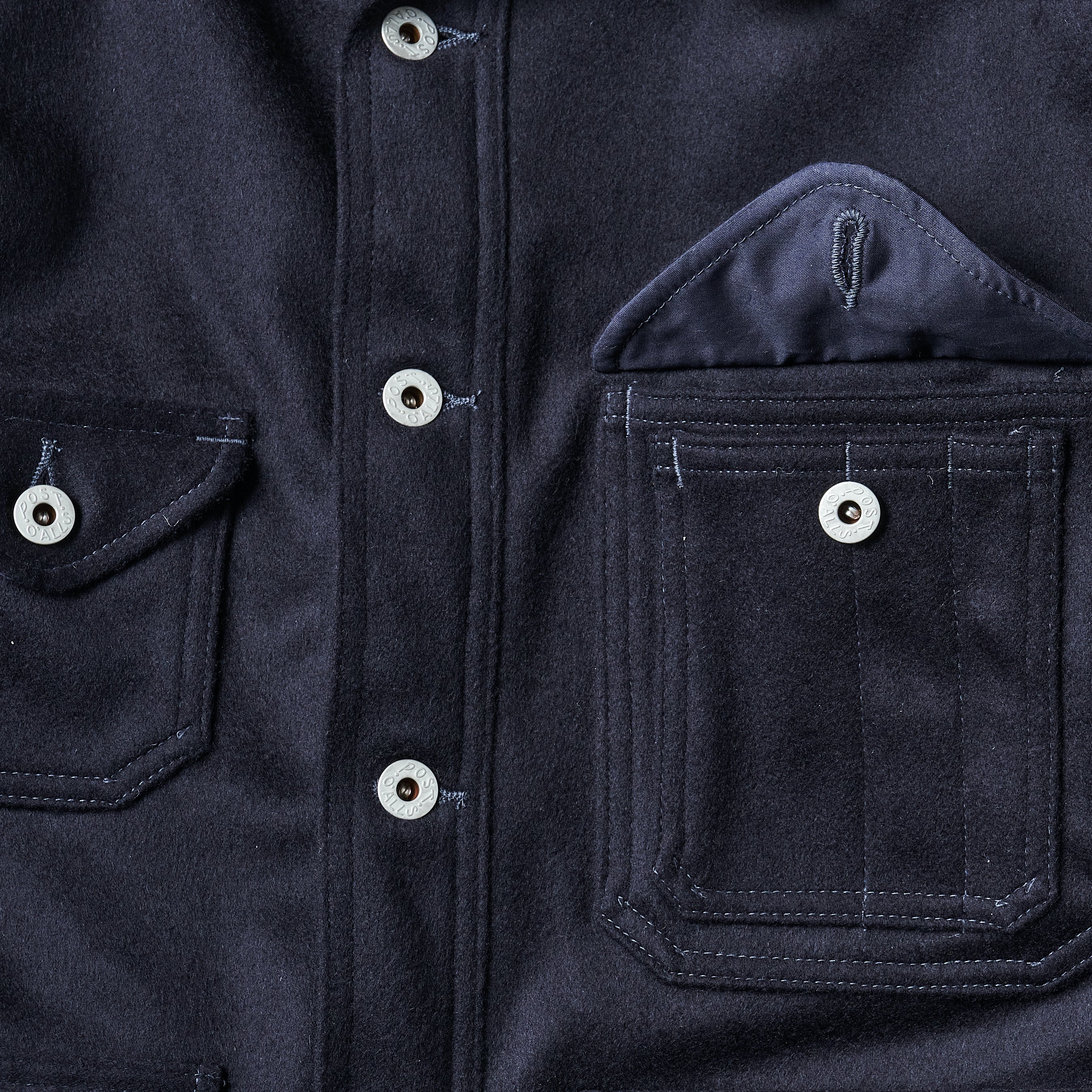 #2106R-WM2 CRUZER 5-R : wool melton dk. Navy