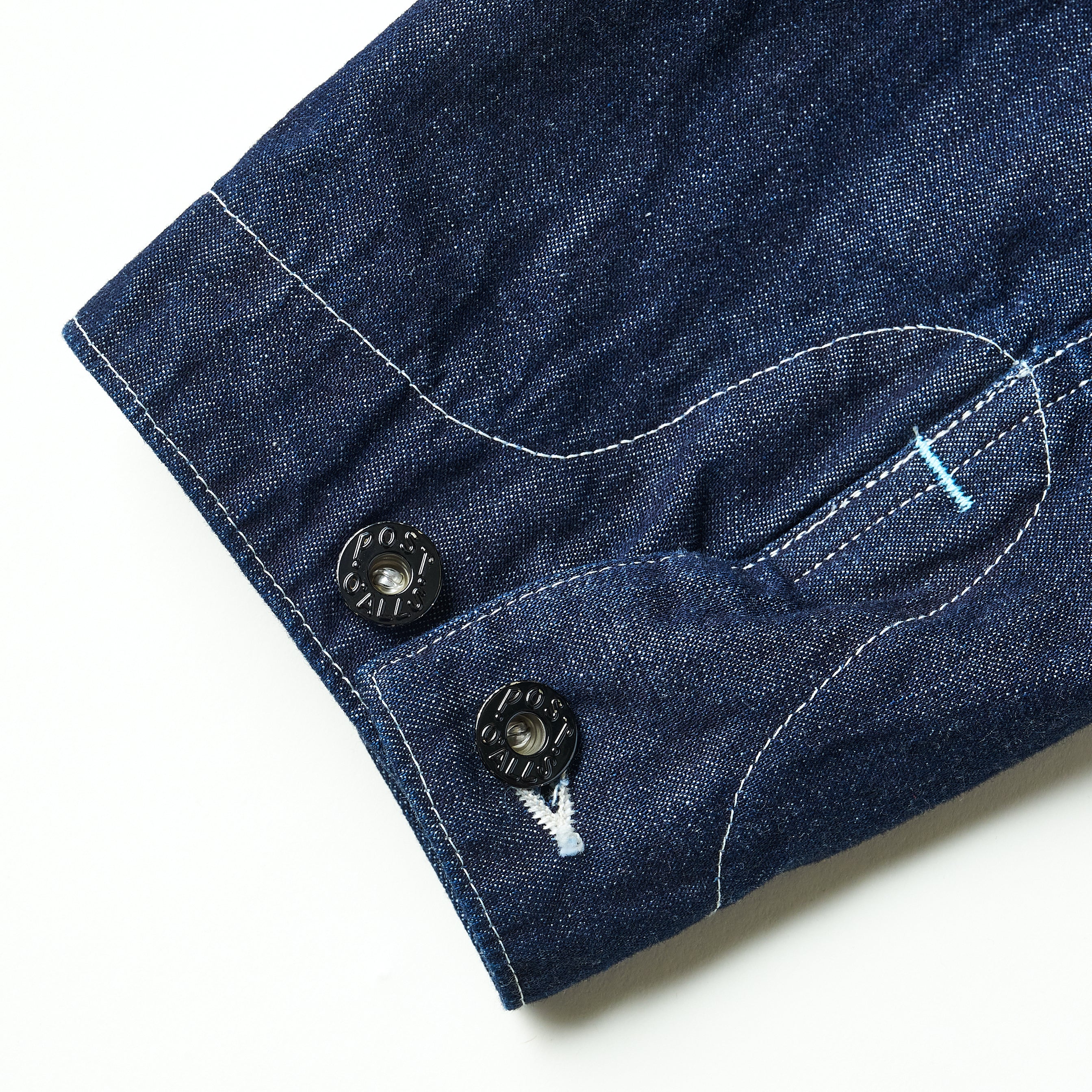 #3111DV-8DI De Luxe Railroader 2 DV : 8 oz. denim w/taffeta lining indigo