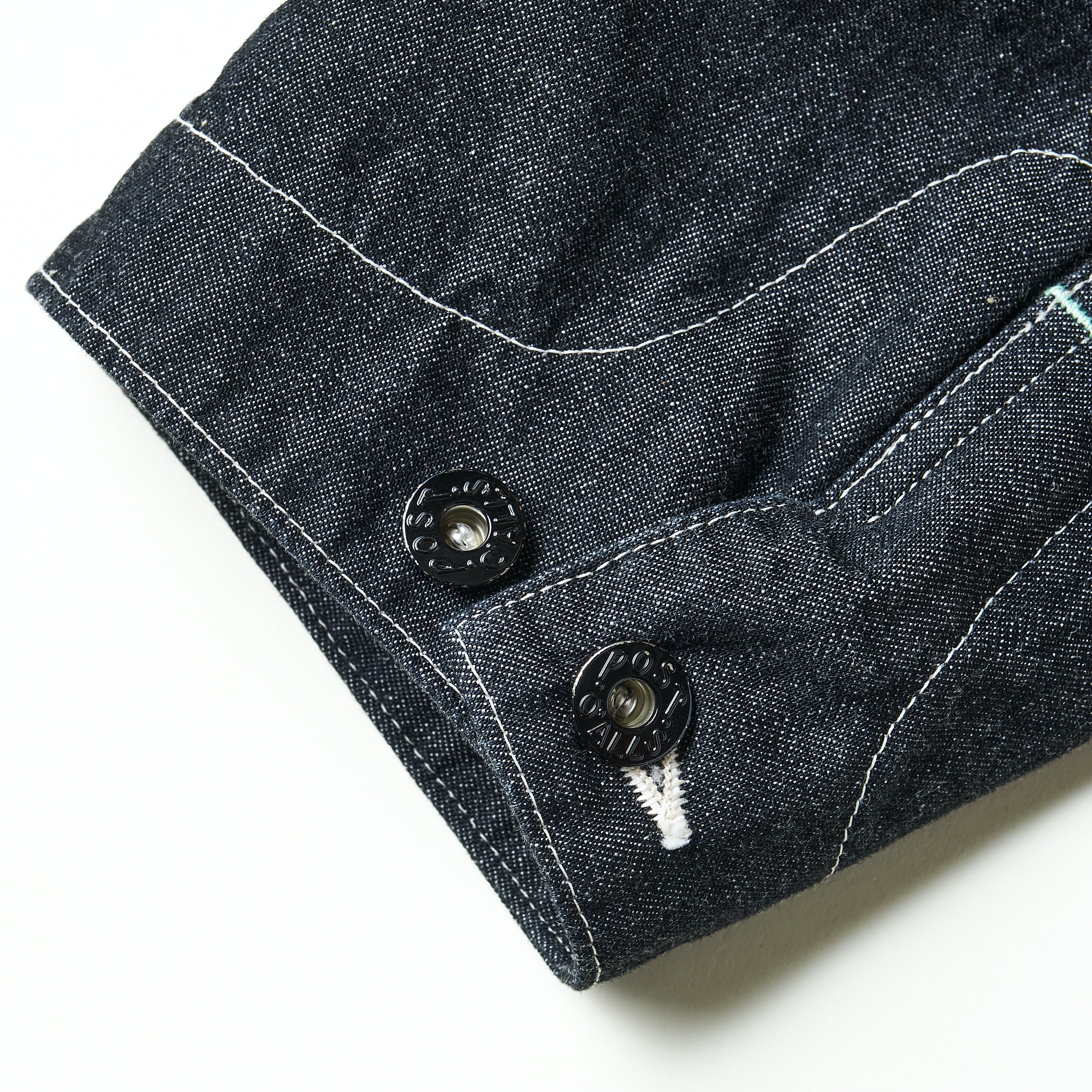 #3111DV-8DB De Luxe Railroader 2 DV : 8 oz. denim w/taffeta lining black