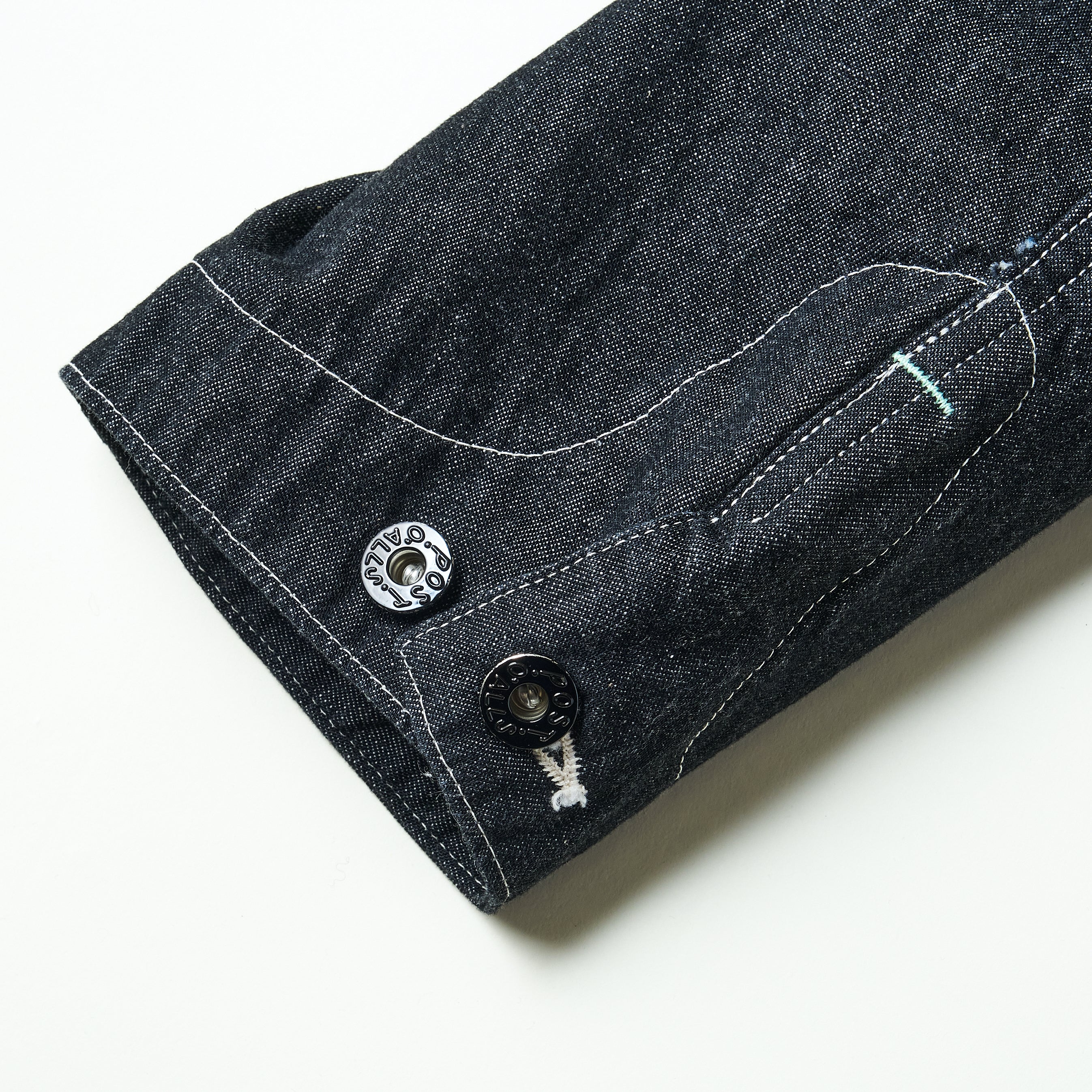 #3111-8DB De Luxe Railroader 2 : 8 oz. denim w/taffeta lining black
