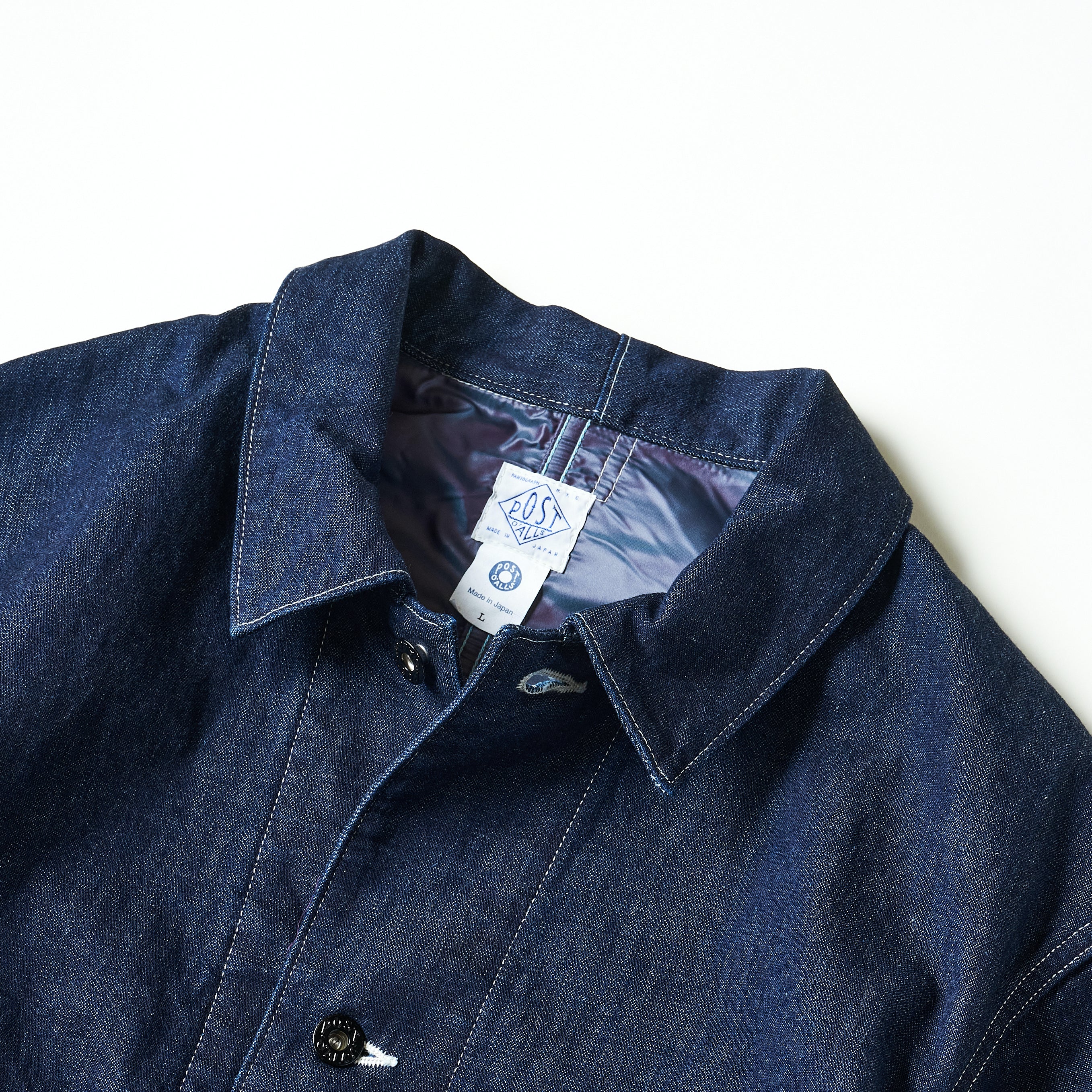 #3111-8DI De Luxe Railroader 2 : 8 oz. denim w/taffeta lining indigo