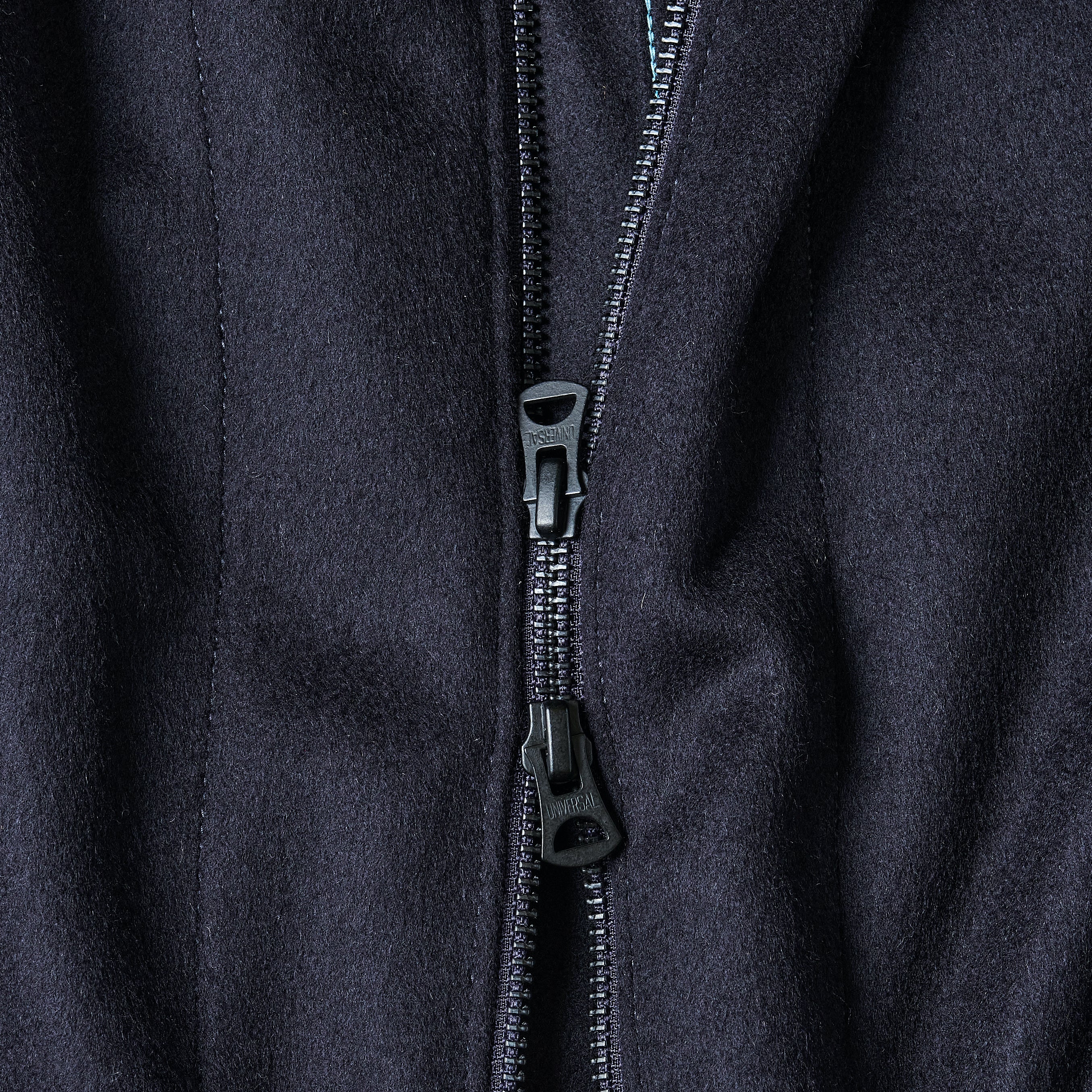 #3112-WM2 DEE Parka 3 : wool melton dk. Navy