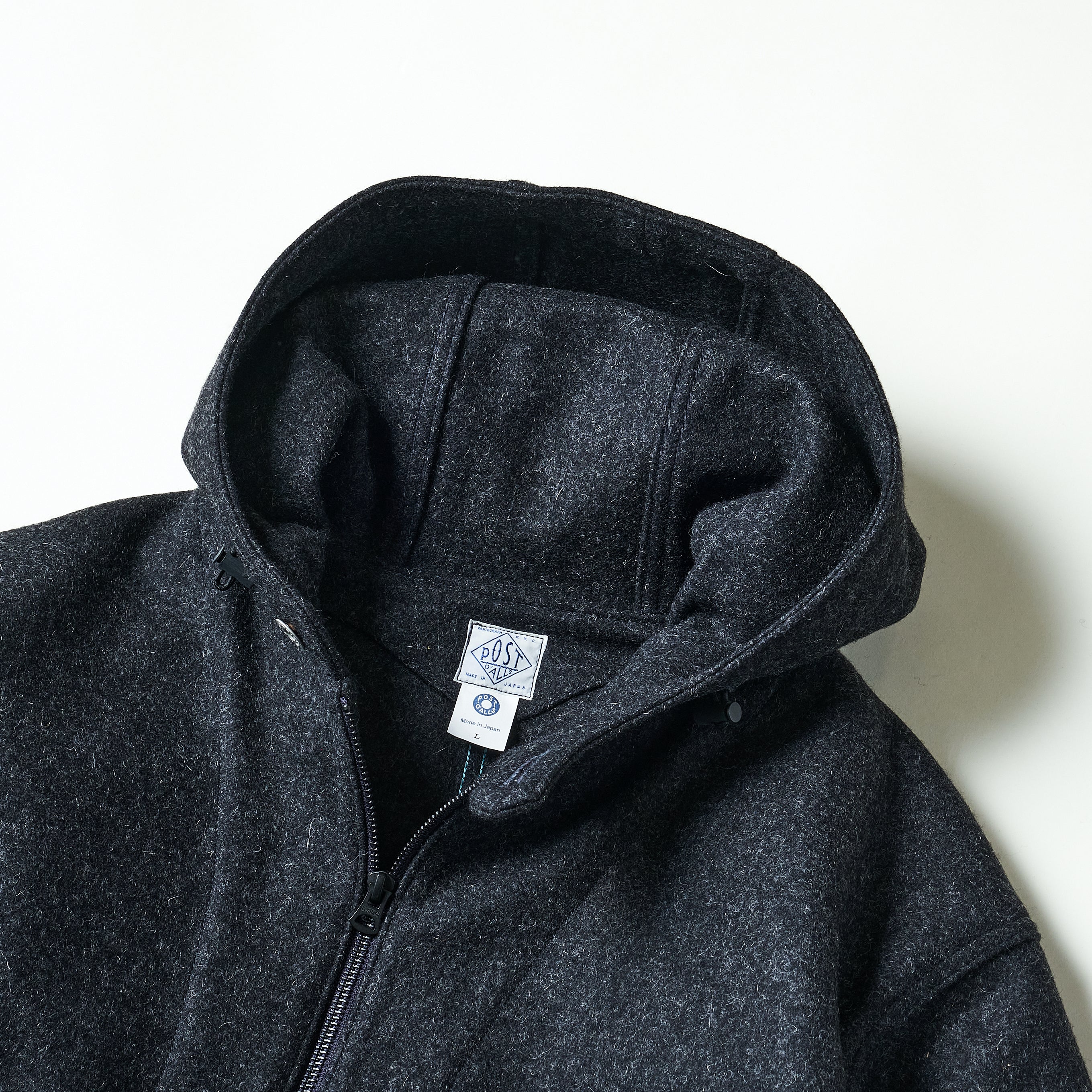 #3112-WM1 DEE Parka 3 : wool melton charcoal
