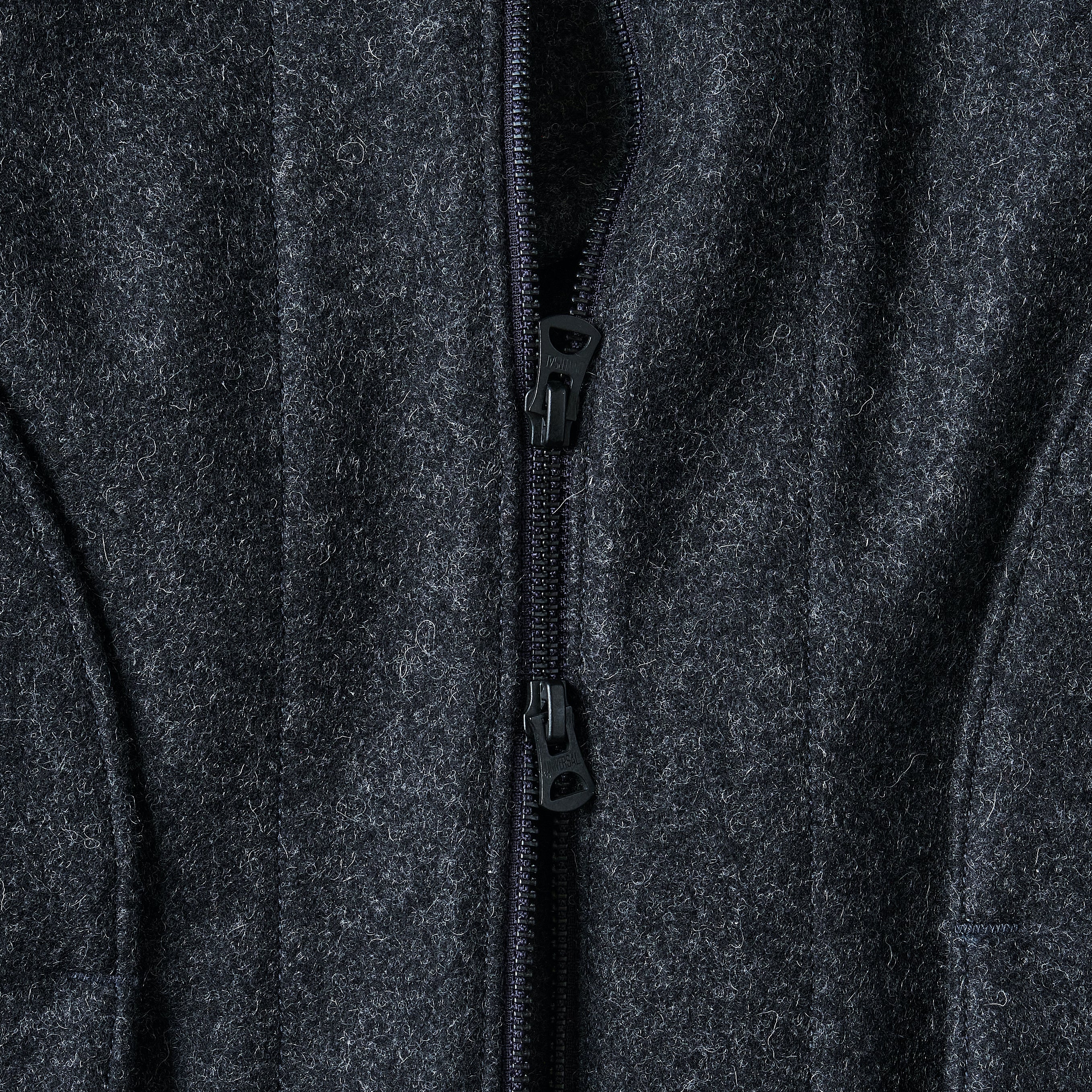#3112-WM1 DEE Parka 3 : wool melton charcoal