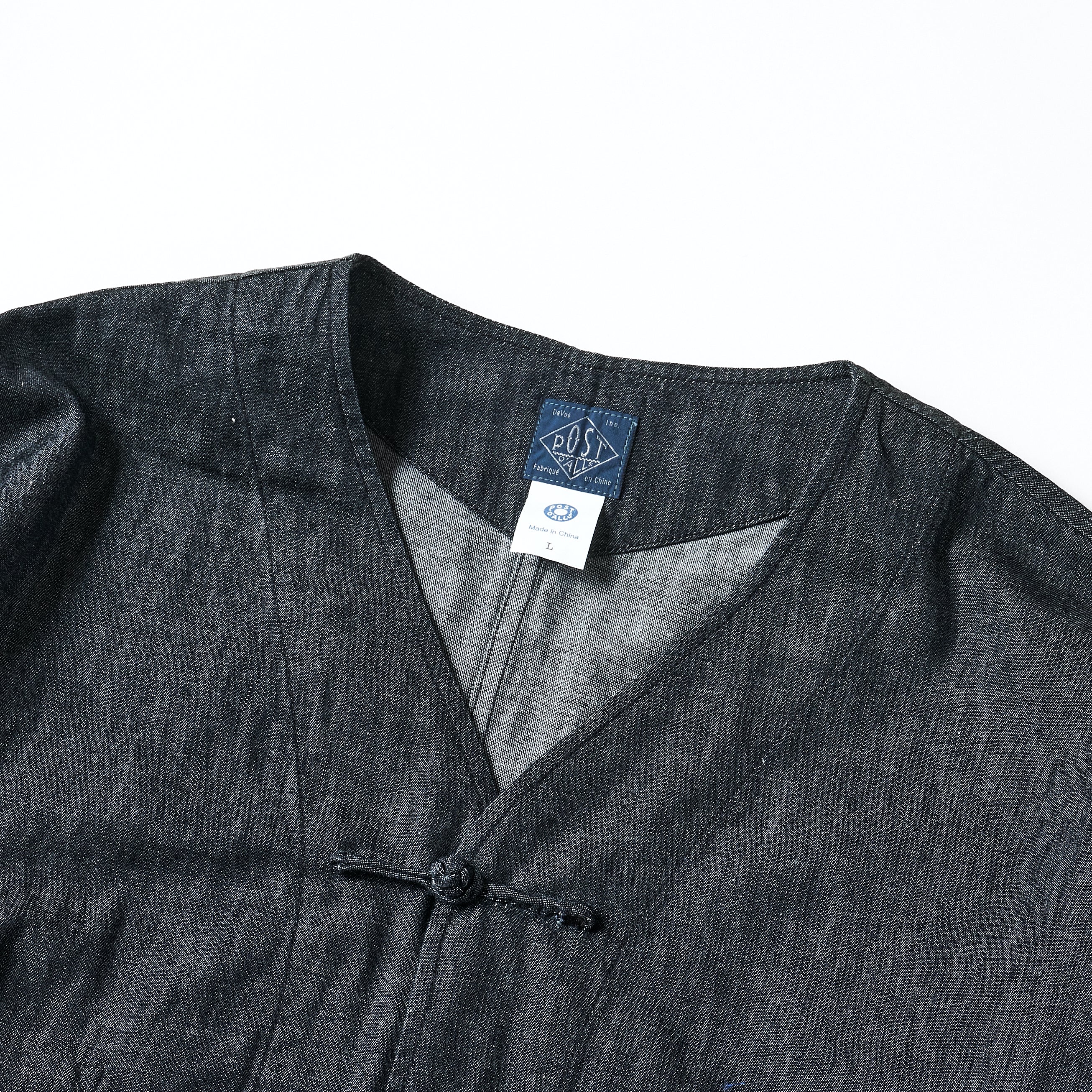 #3109-LDB POST Chinois DV : light denim black