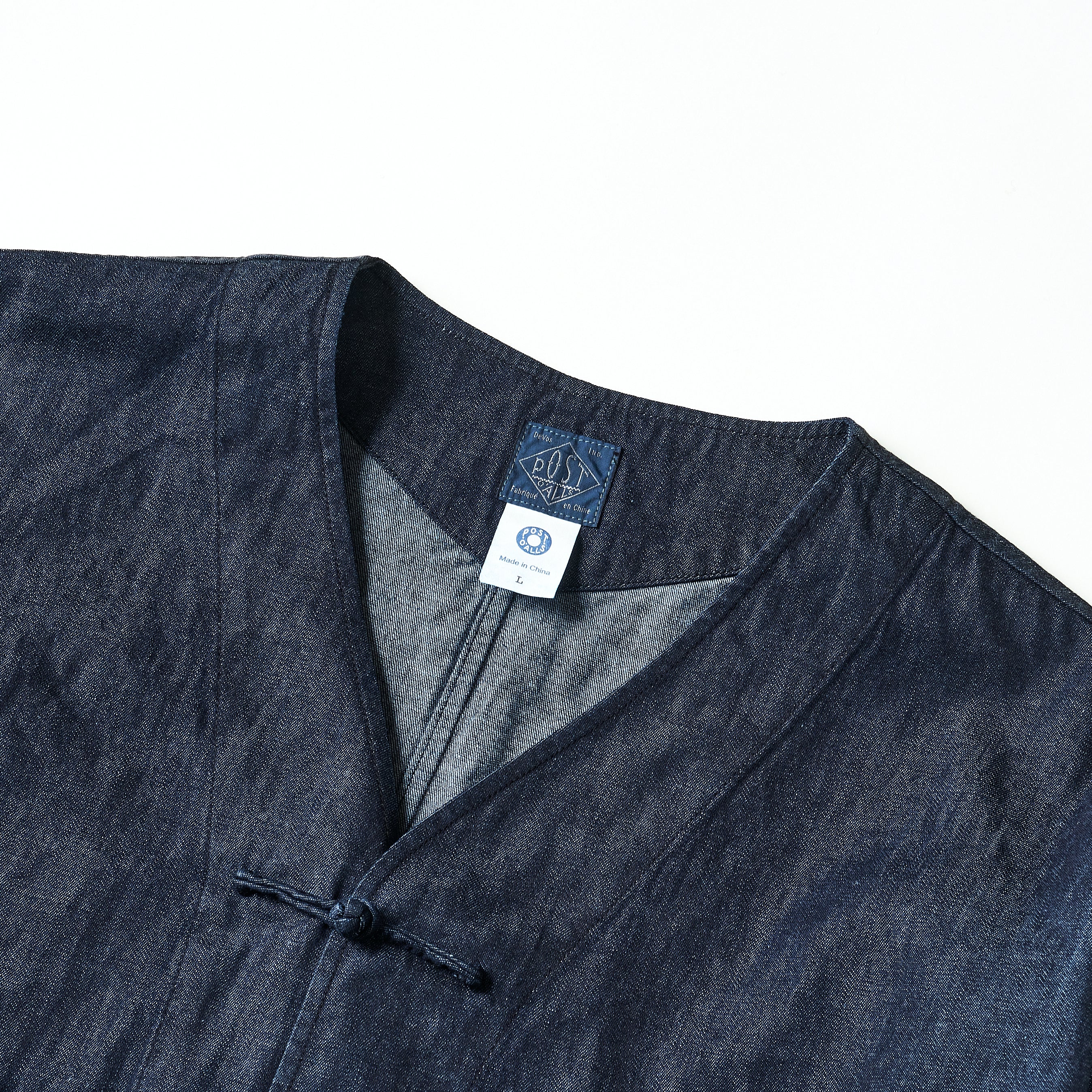 #3109-LDI POST Chinois DV : light denim indigo