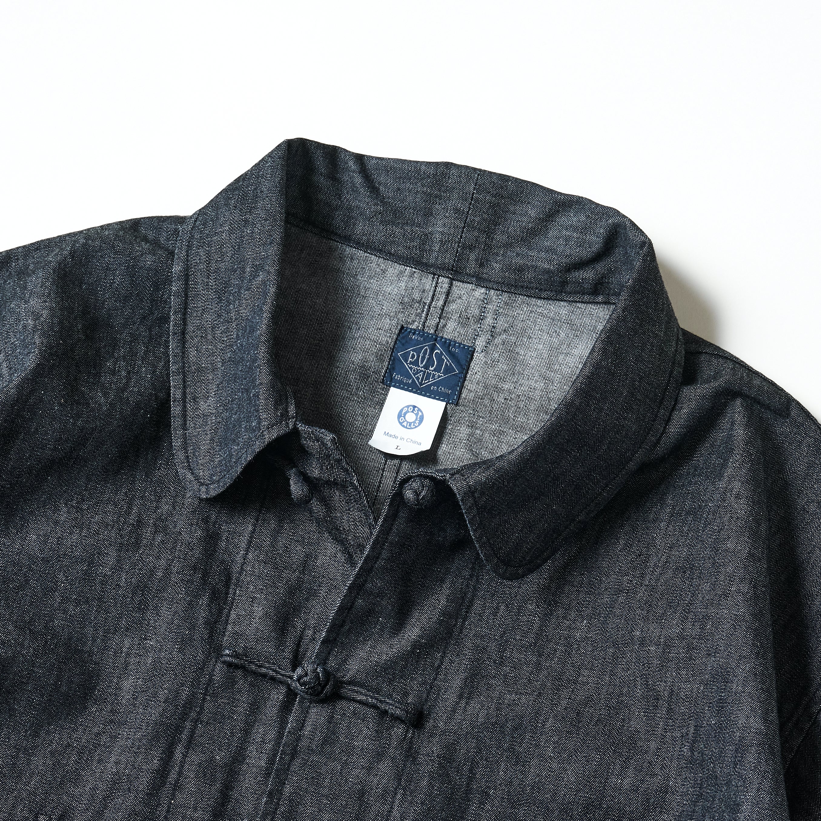 #3107-LDB POST Chinois : light denim black