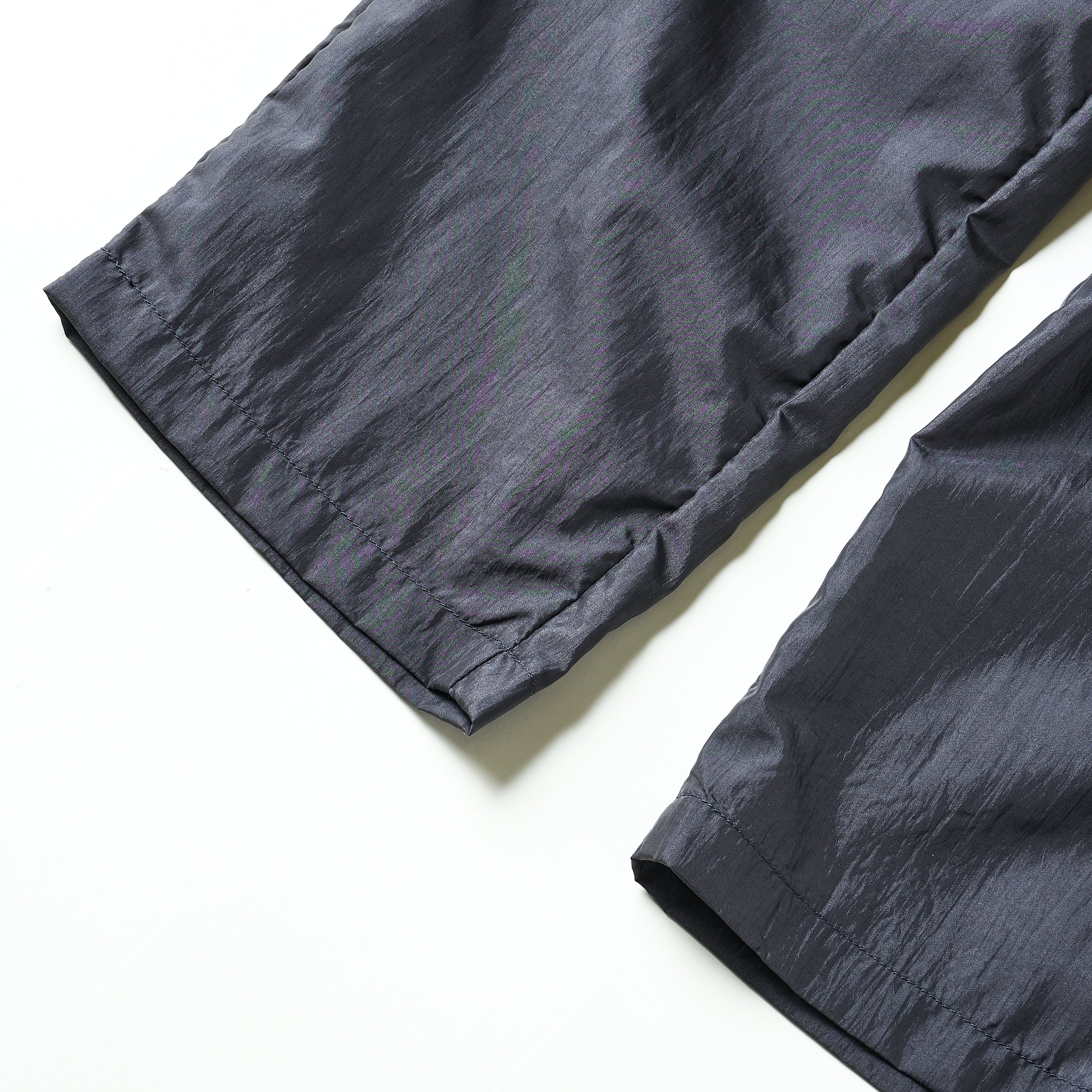 #3310-WTC E-Z Lax 3 : crinkle nylon taffeta charcoal