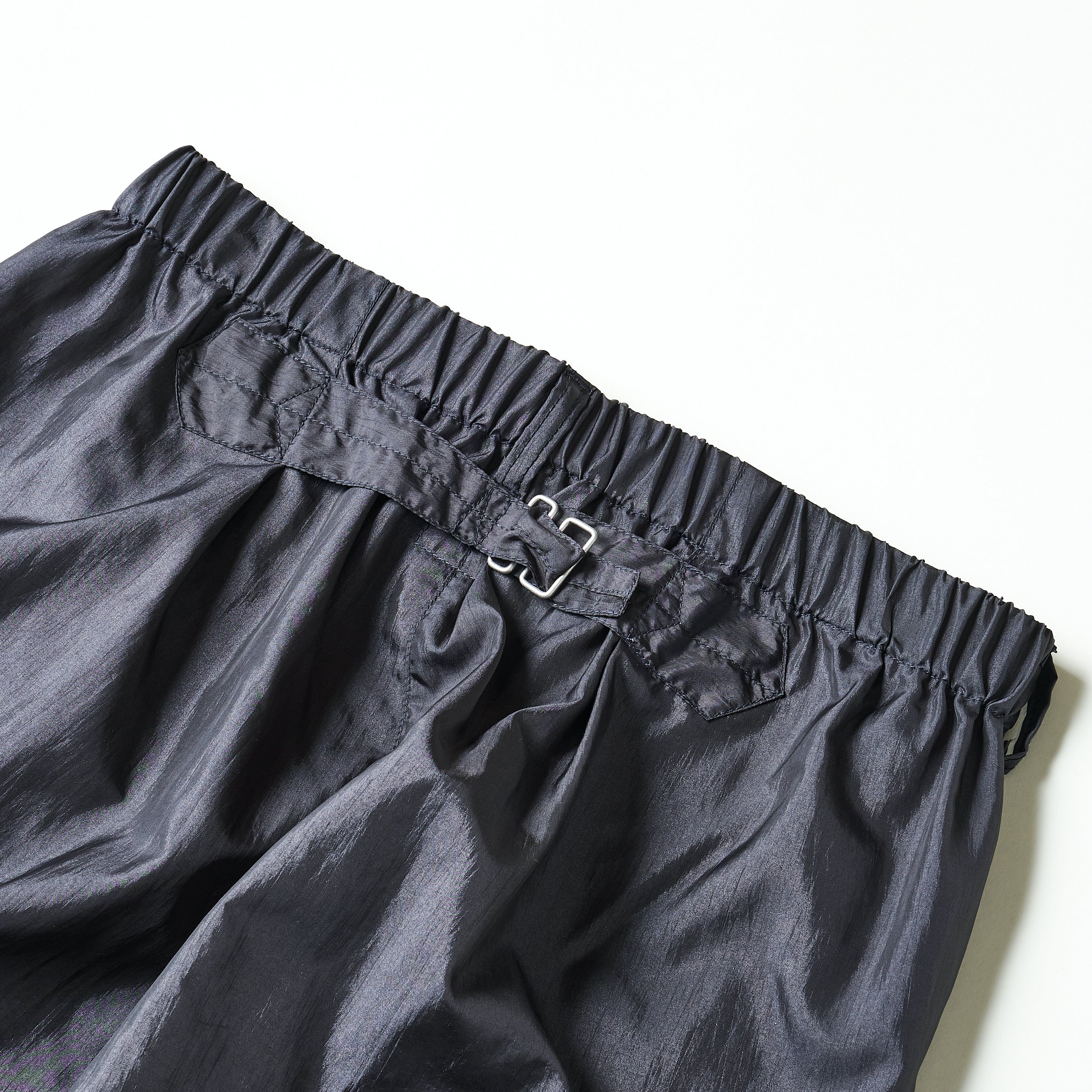 #3310-WTC E-Z Lax 3 : crinkle nylon taffeta charcoal