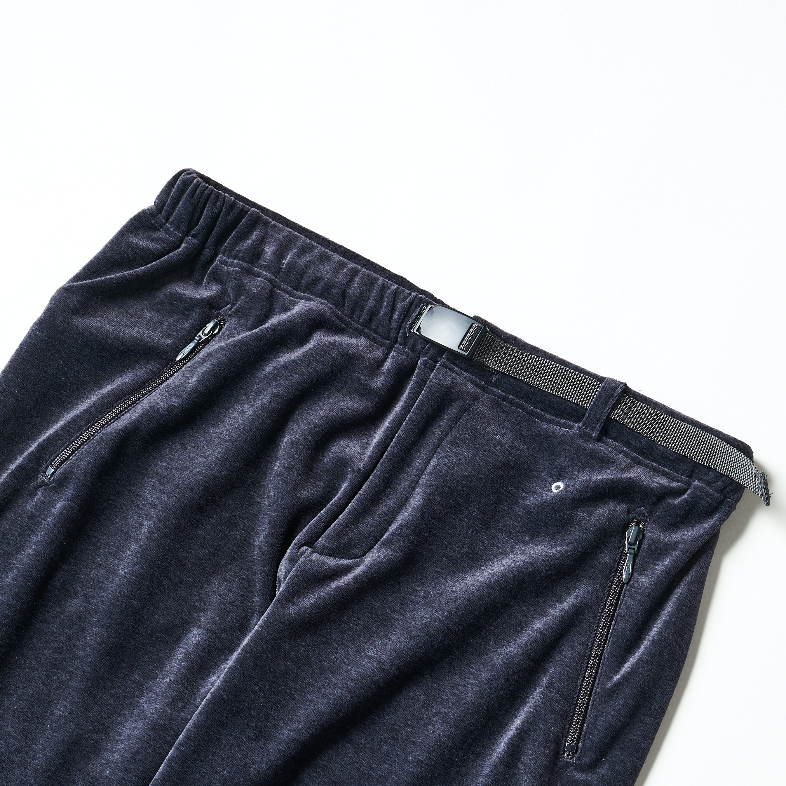 #3602-V1 E-Z Top : poly/cotton velour blue grey