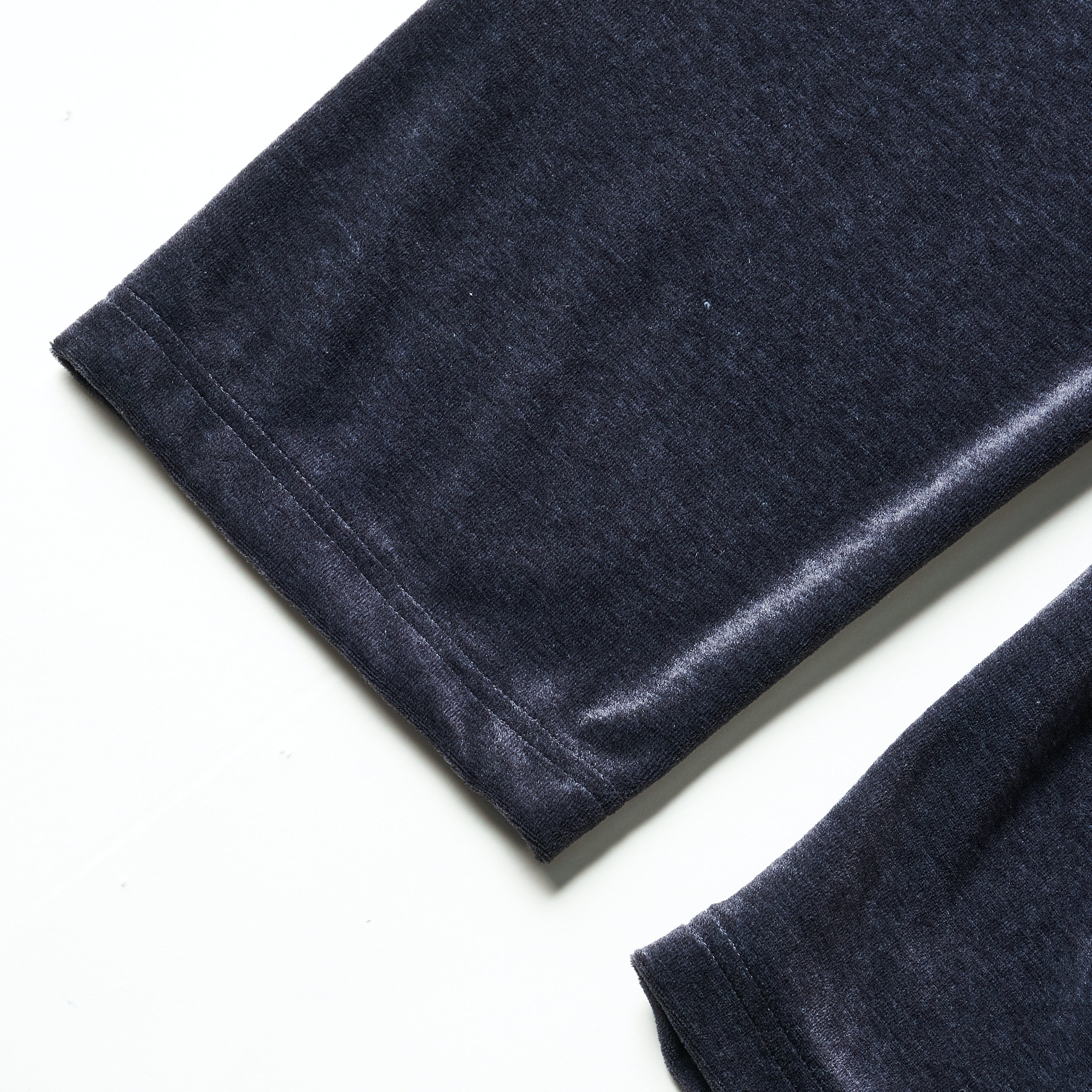#3602-V1 E-Z Top : poly/cotton velour blue grey