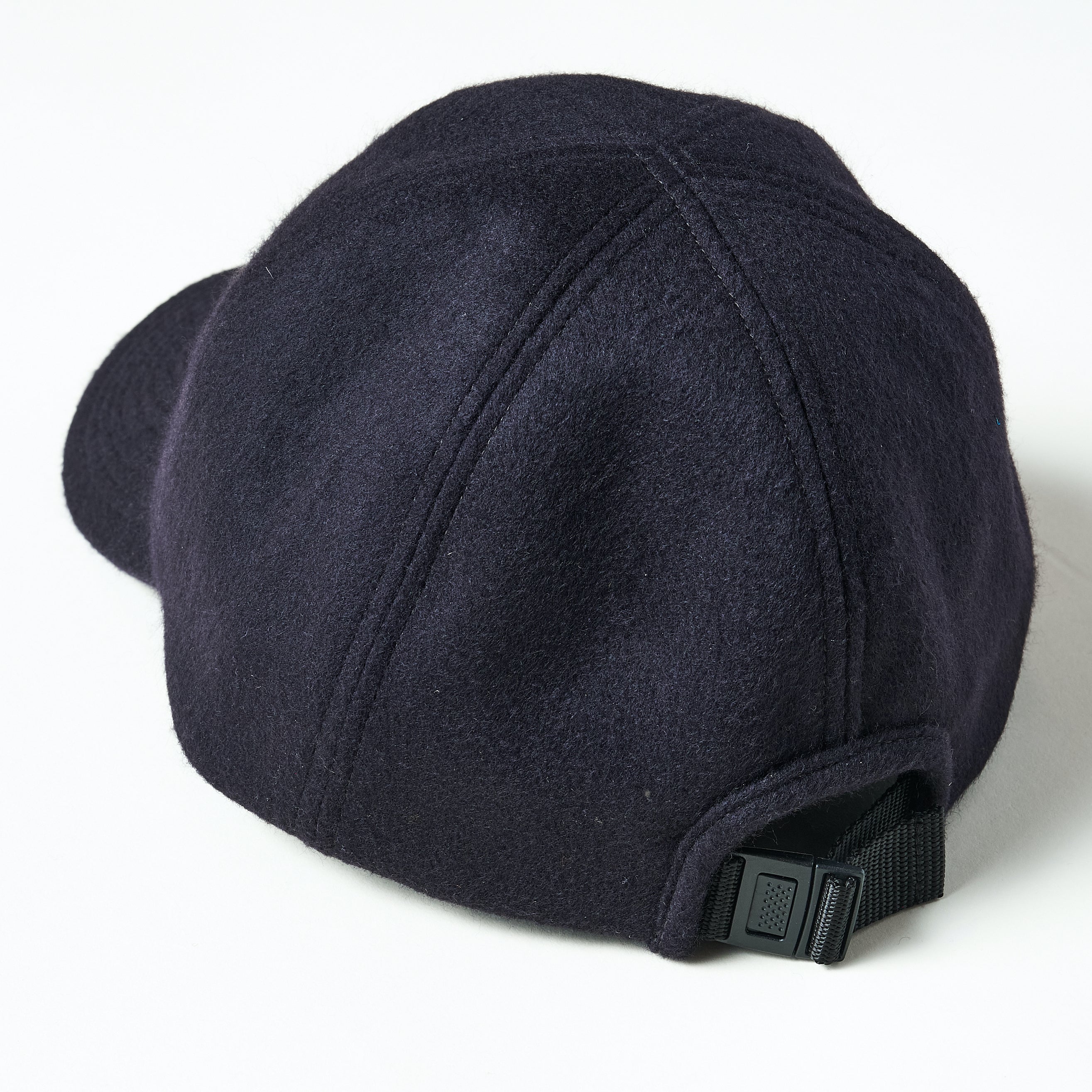 #3903-WM2 POST Ball Cap : wool melton dk. navy