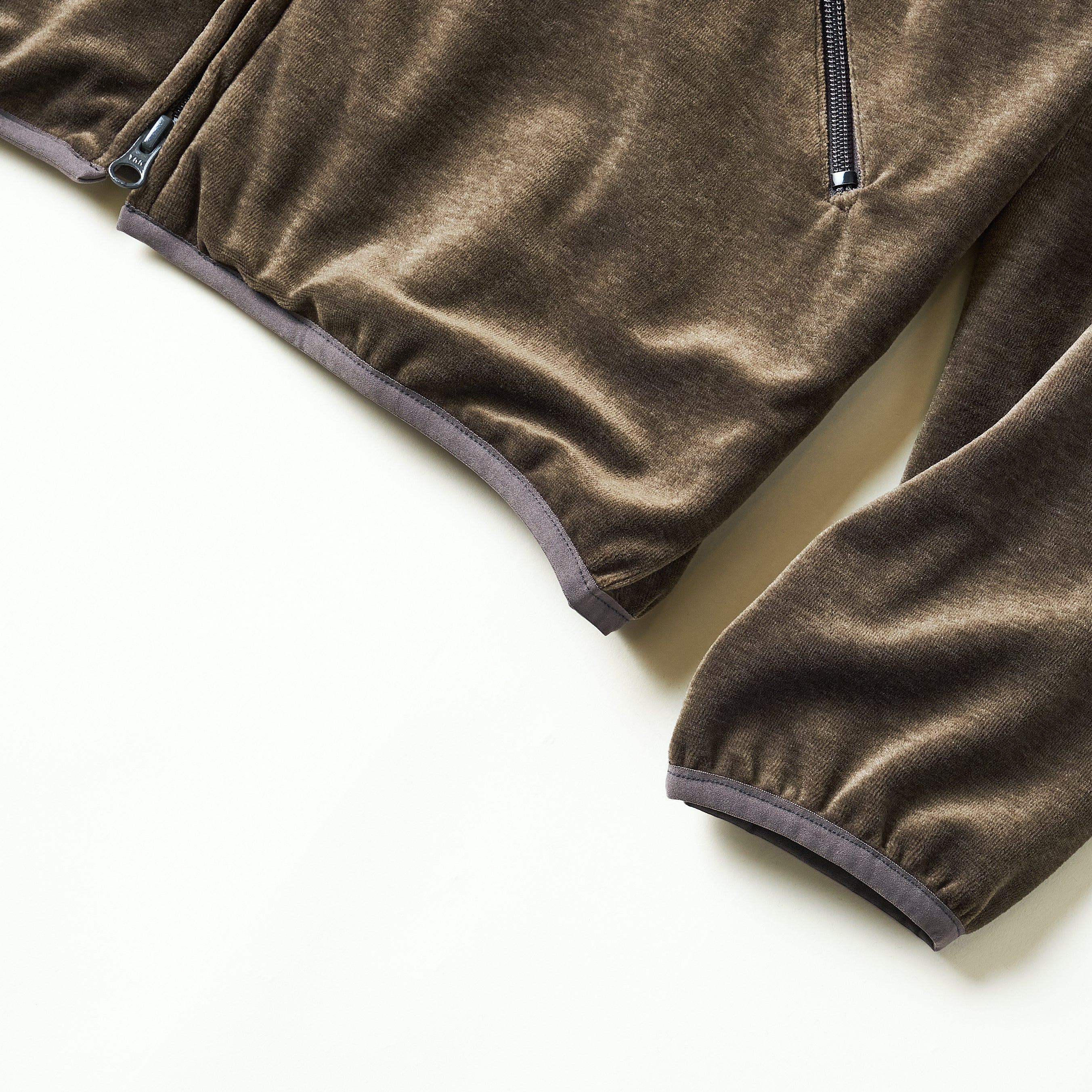#3610-V2 E-Z Hoodie 2 : poly/cotton velour moss