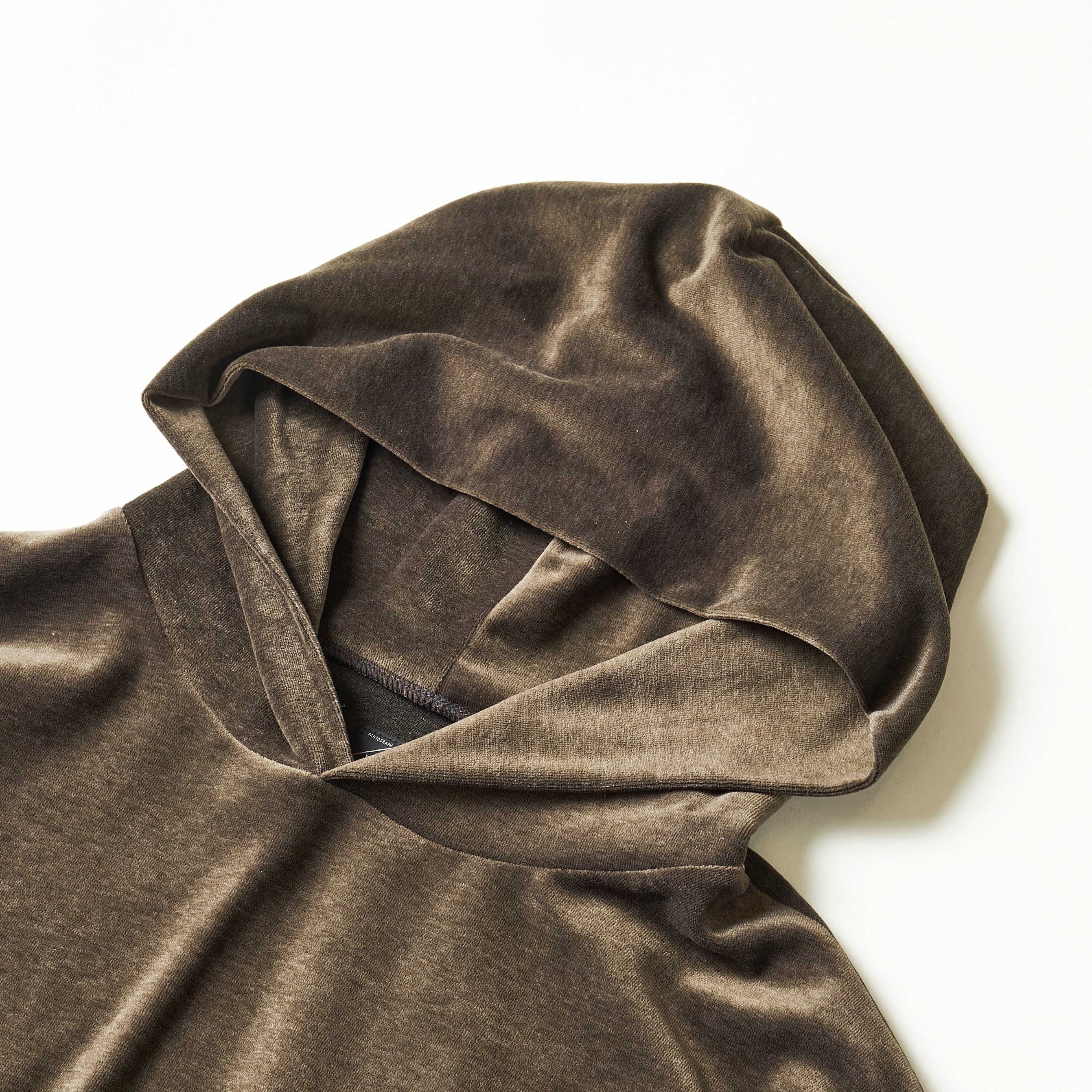 #3613-V2 E-Z Hoodie LLC 2 : poly/cotton velour moss