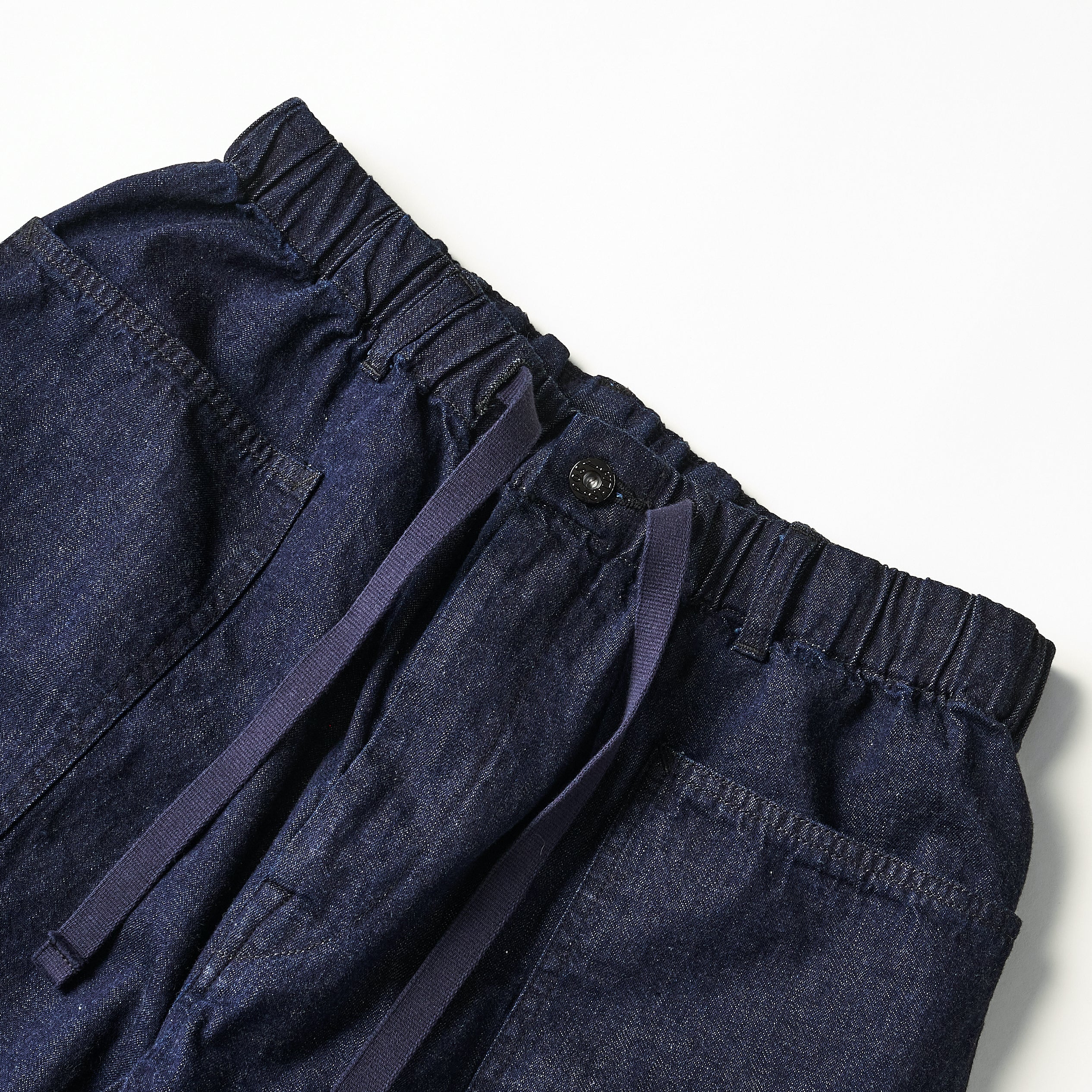#3313S-8D EZ ARMY-NAVY Shorts : 8oz. denim indigo