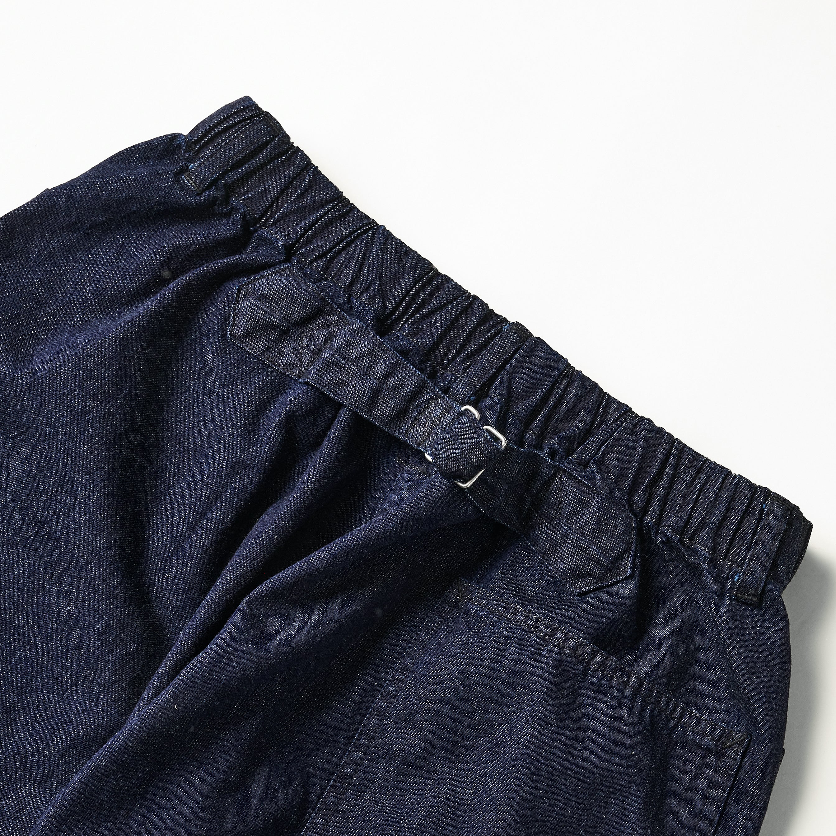 #3313S-8D EZ ARMY-NAVY Shorts : 8oz. denim indigo