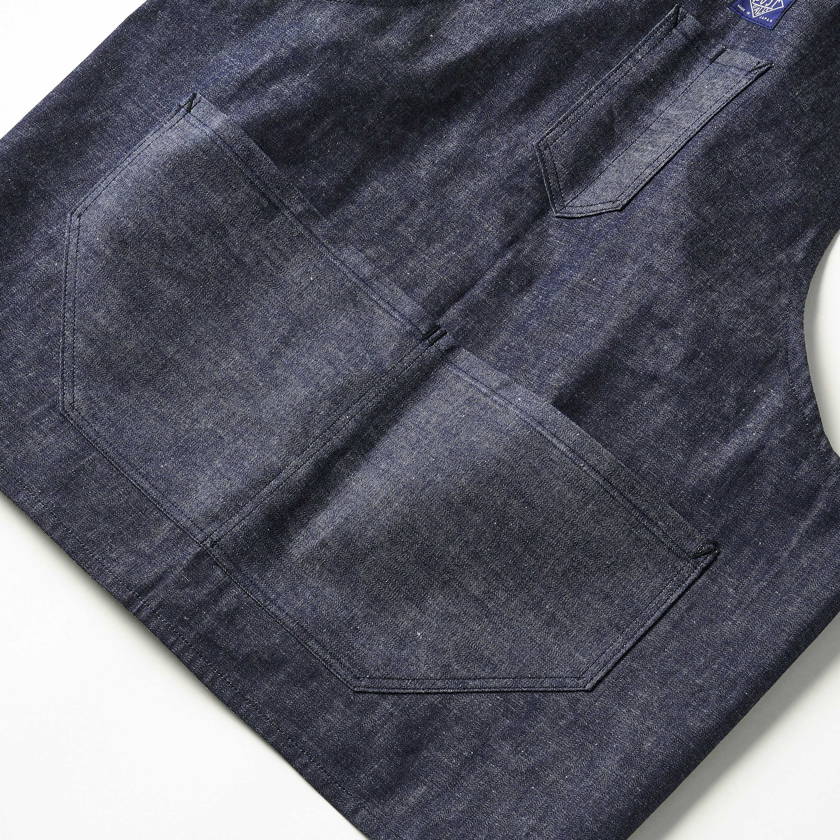 #3802 POST Apron #2 5D : 5 oz. denim indigo