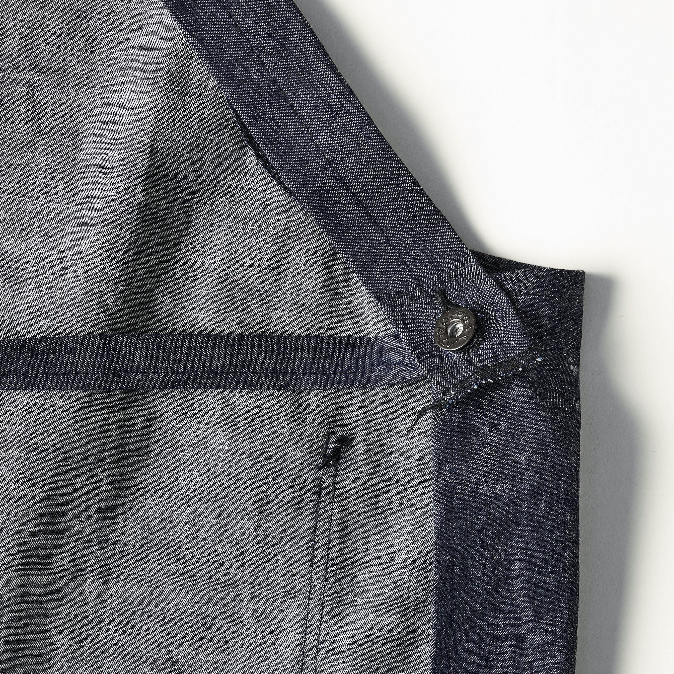#3801-5D POST Apron #1 : 5 oz. denim indigo