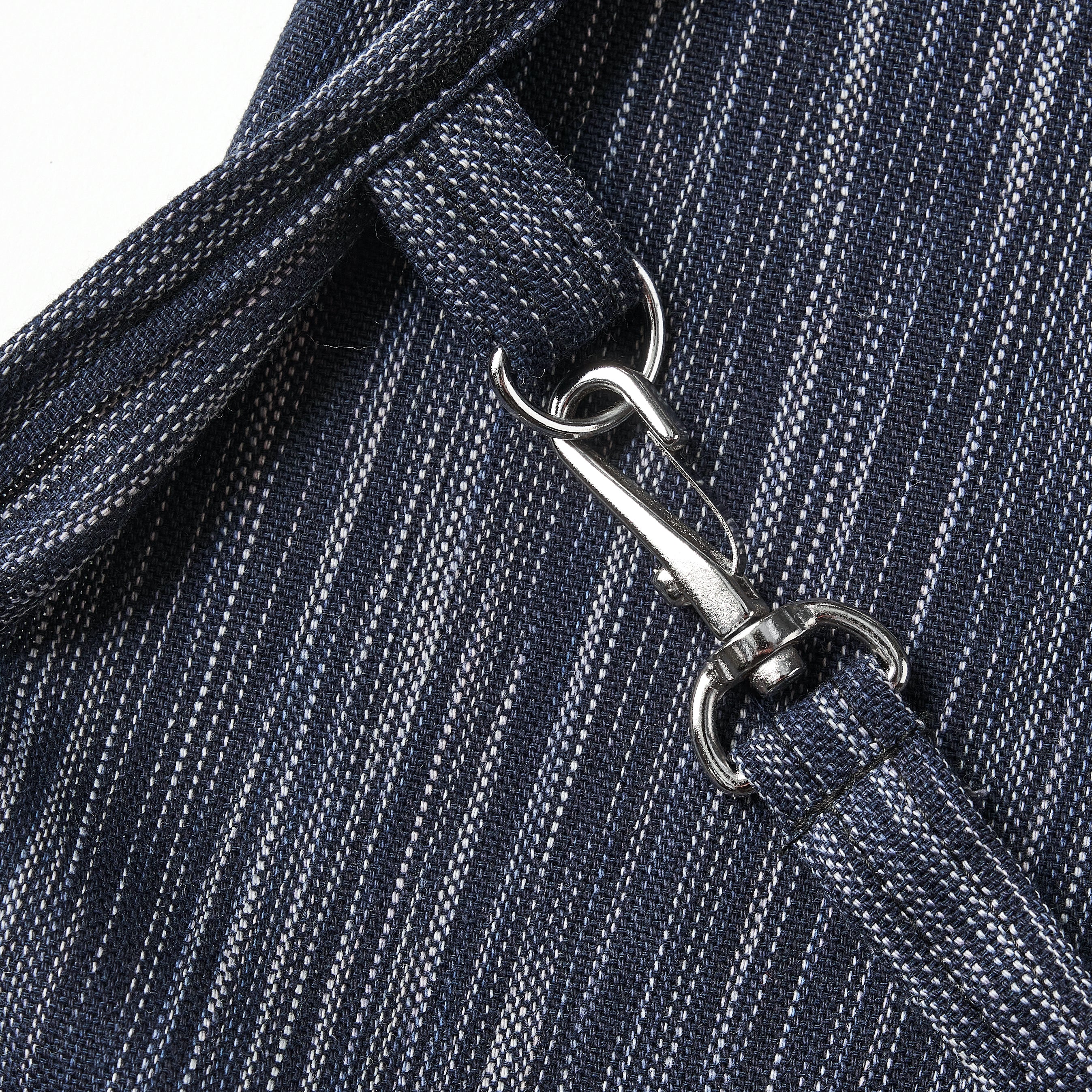 #3801-IKT POST Apron #1 : ikat indigo