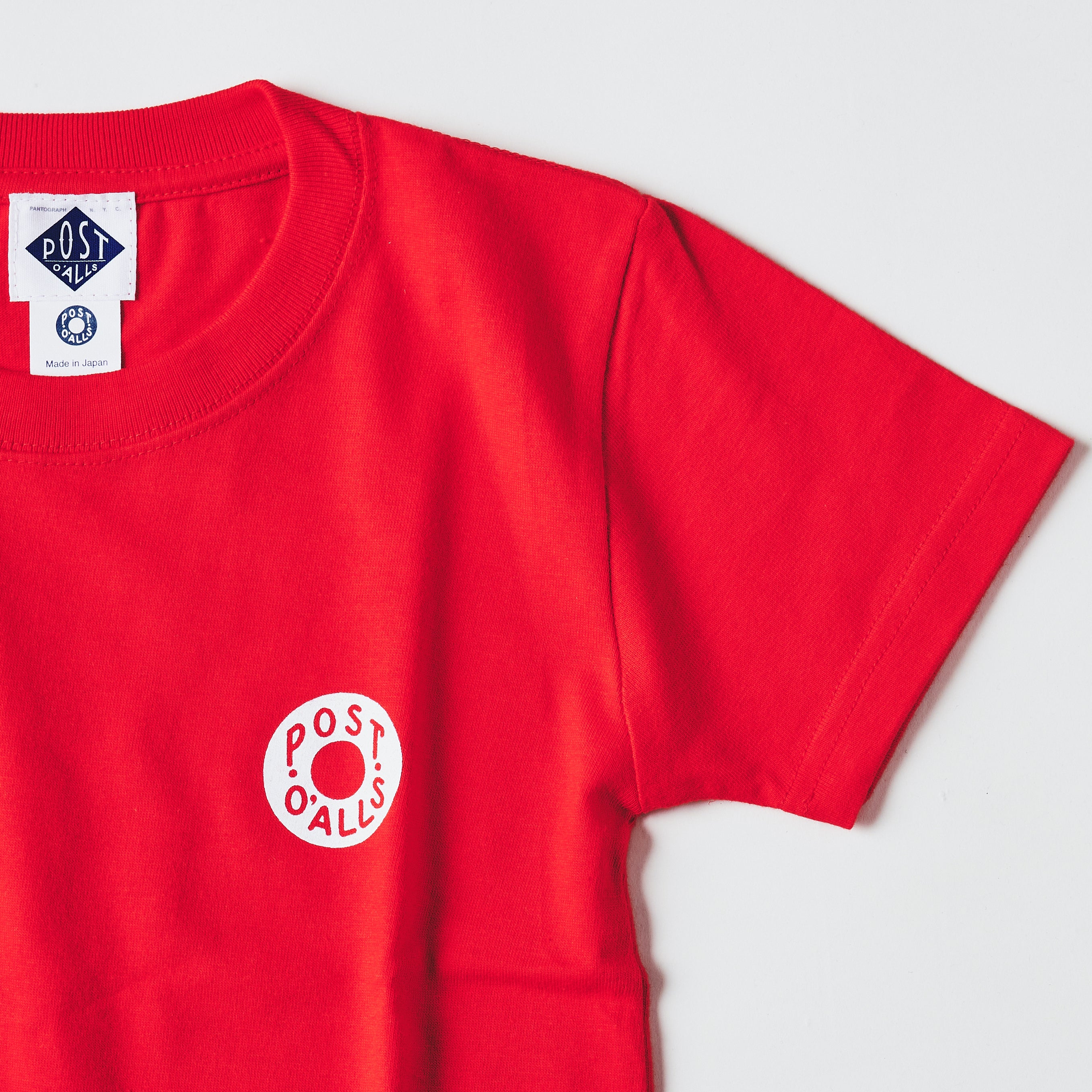 Kids ESS Tee (KET-RD) : cotton jersey red (Shop Special)