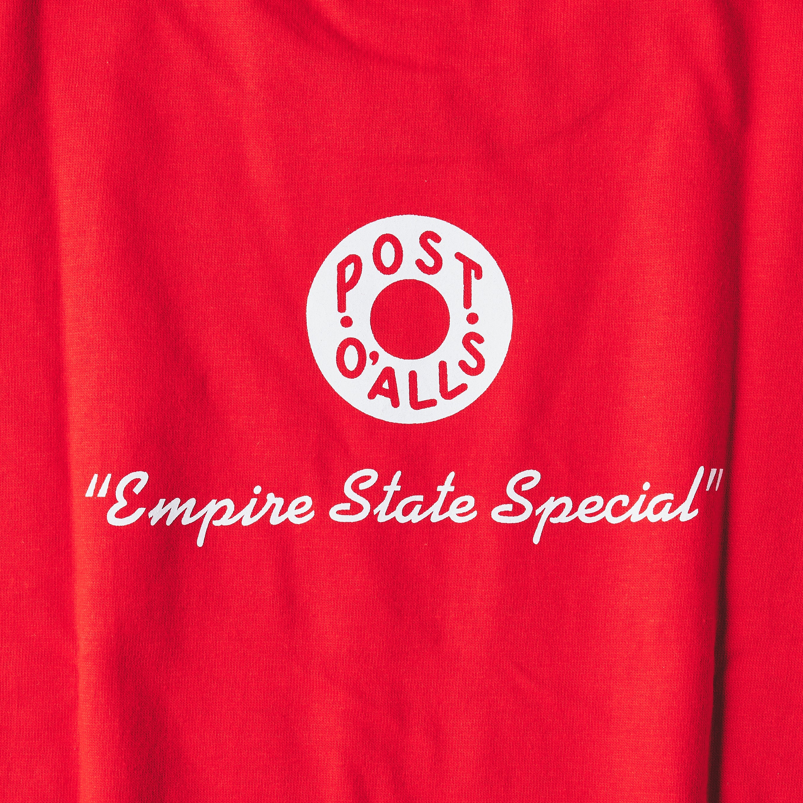 Kids ESS Tee (KET-RD) : cotton jersey red (Shop Special)