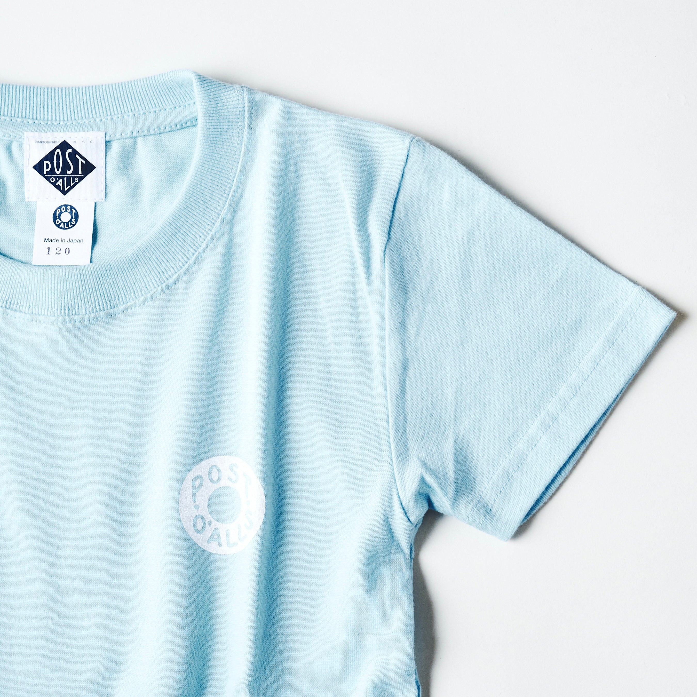 Kids ESS Tee (KET-PB) : cotton jersey pale blue (Shop Special)