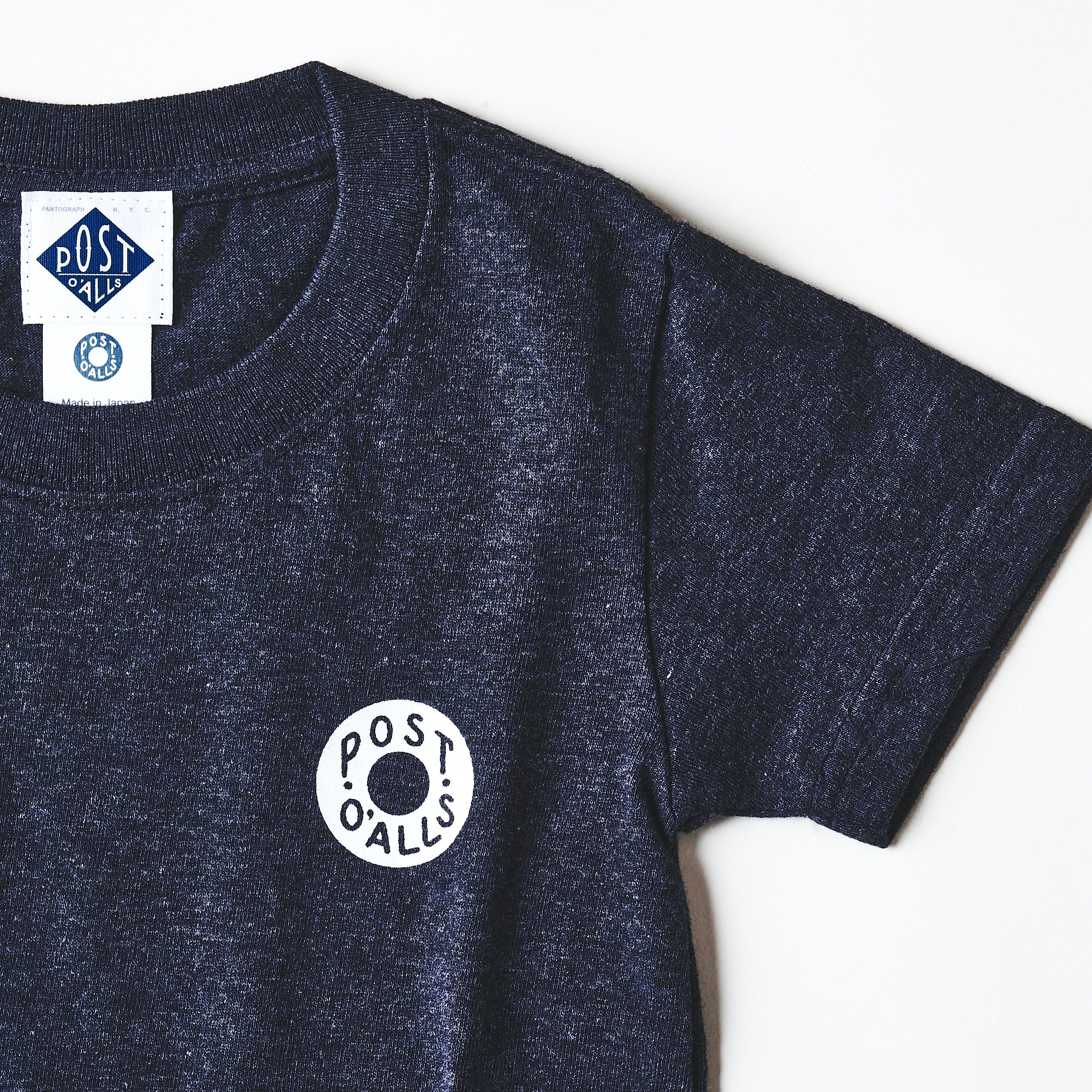 Kids ESS Tee (KET-DHN) : cotton jersey dark heather navy (Shop Special)