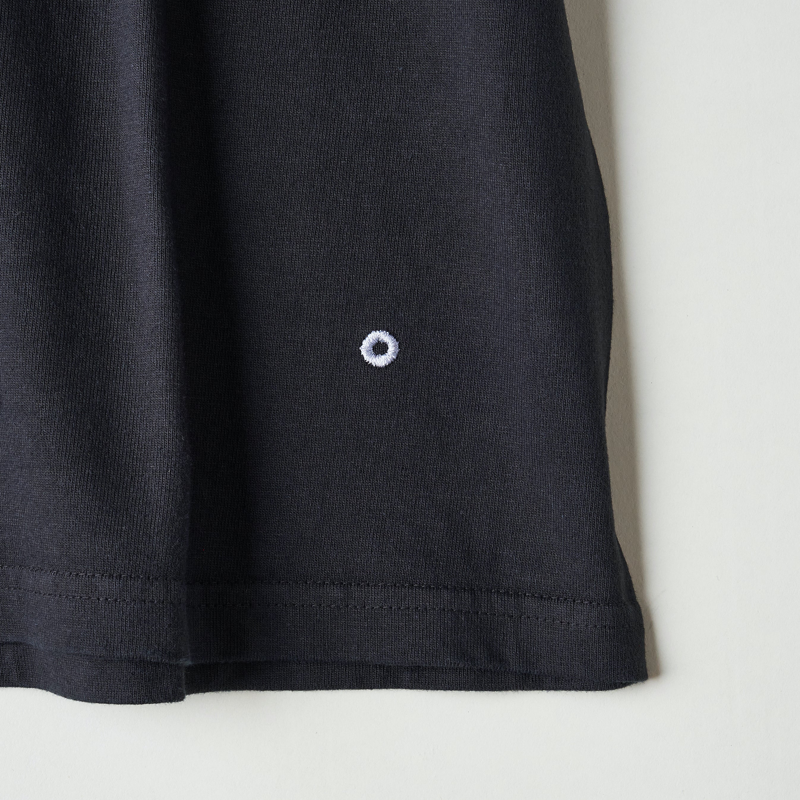 #3615-HJC V Pocket Tee : heavyweight jersey charcoal
