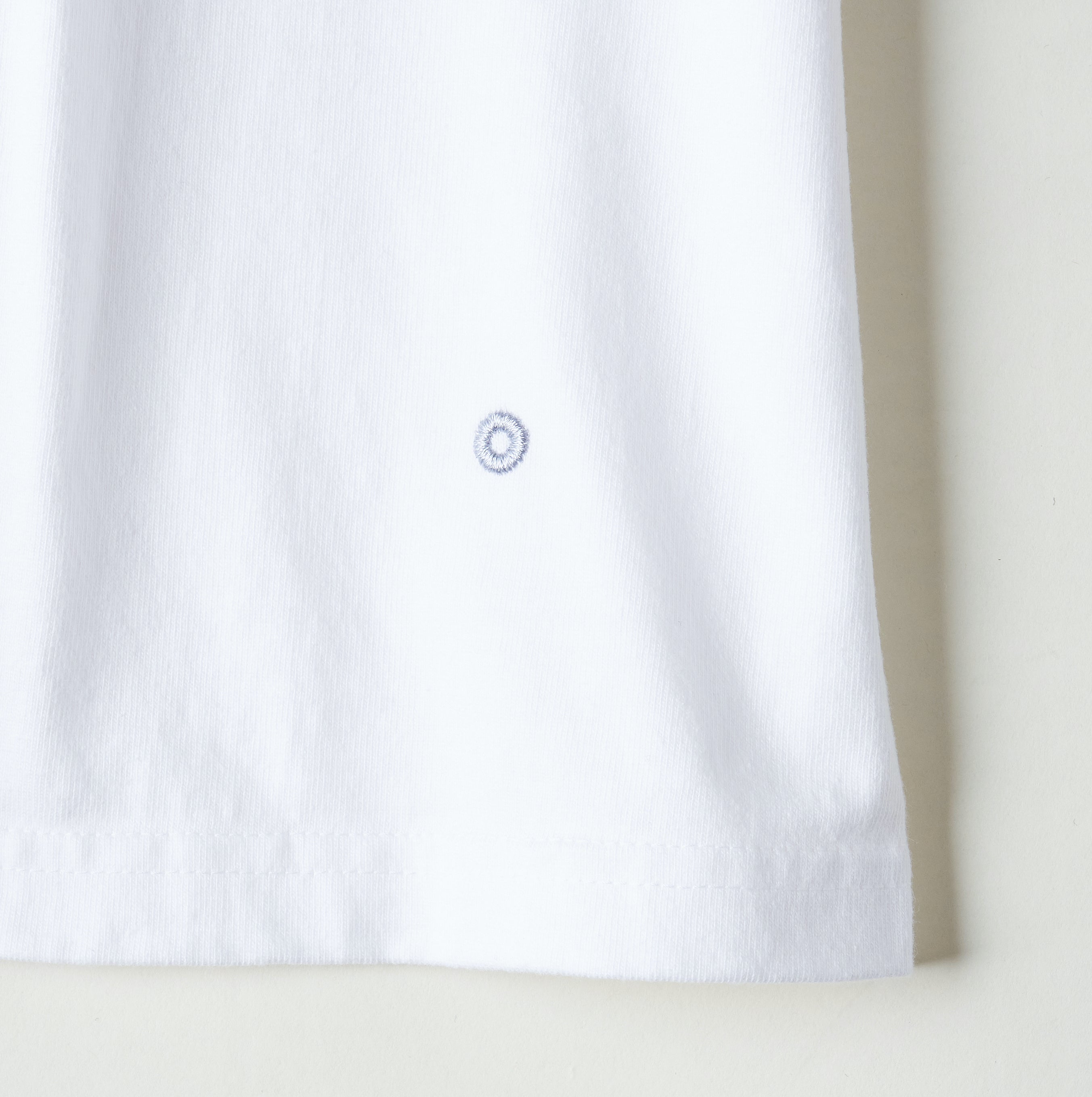 #3615-HJW V Pocket Tee : heavyweight jersey white