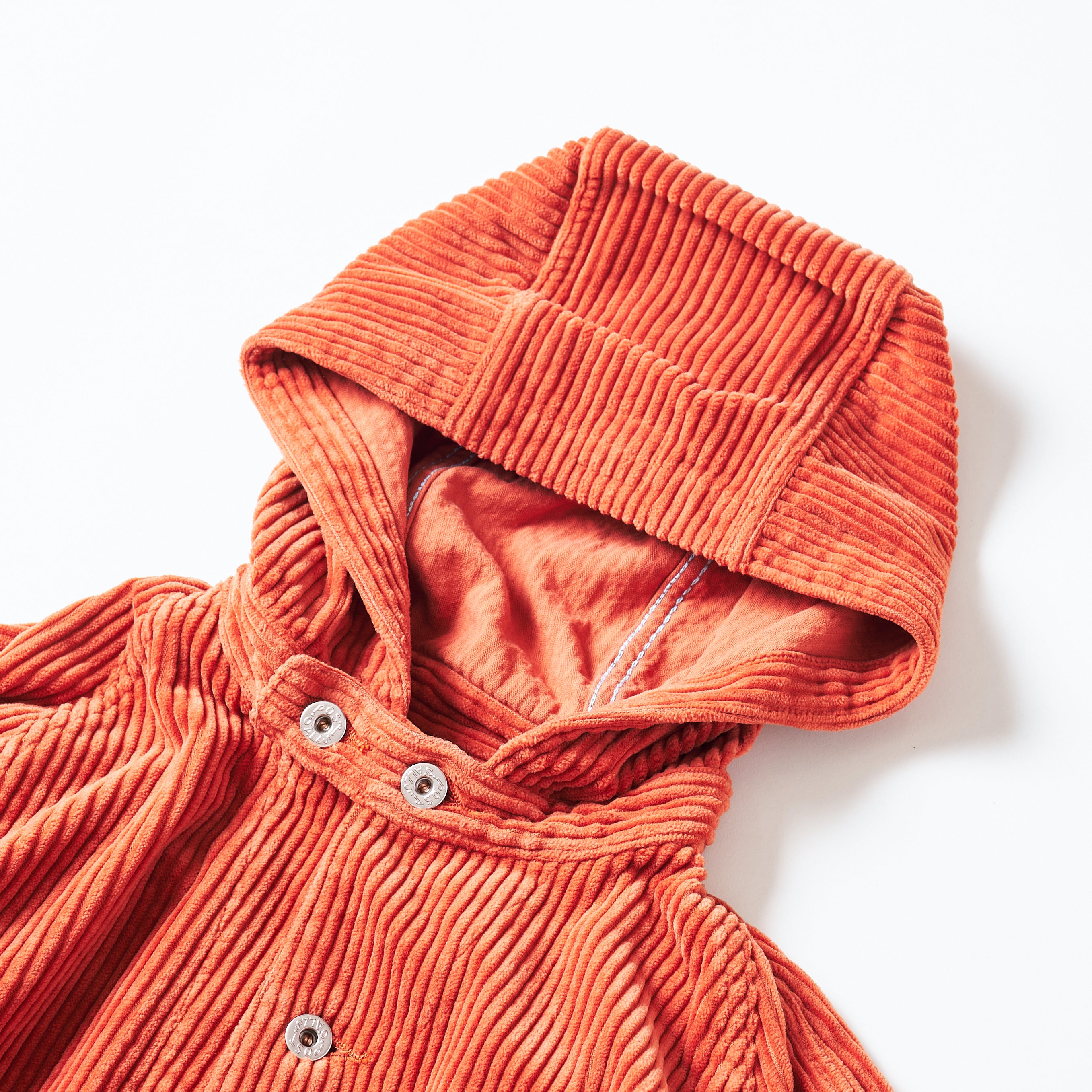 Post Overalls x Battenwear SB40 W/Hood : 5 Wale corduroy Burnt Orange