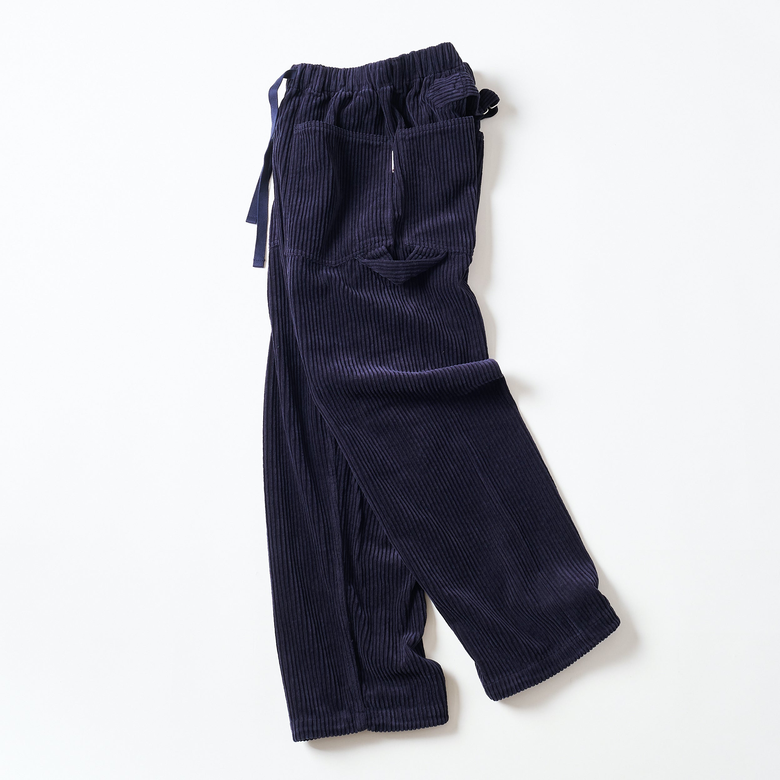 Post Overalls x Battenwear Army Pants : 5 Wale corduroy Navy