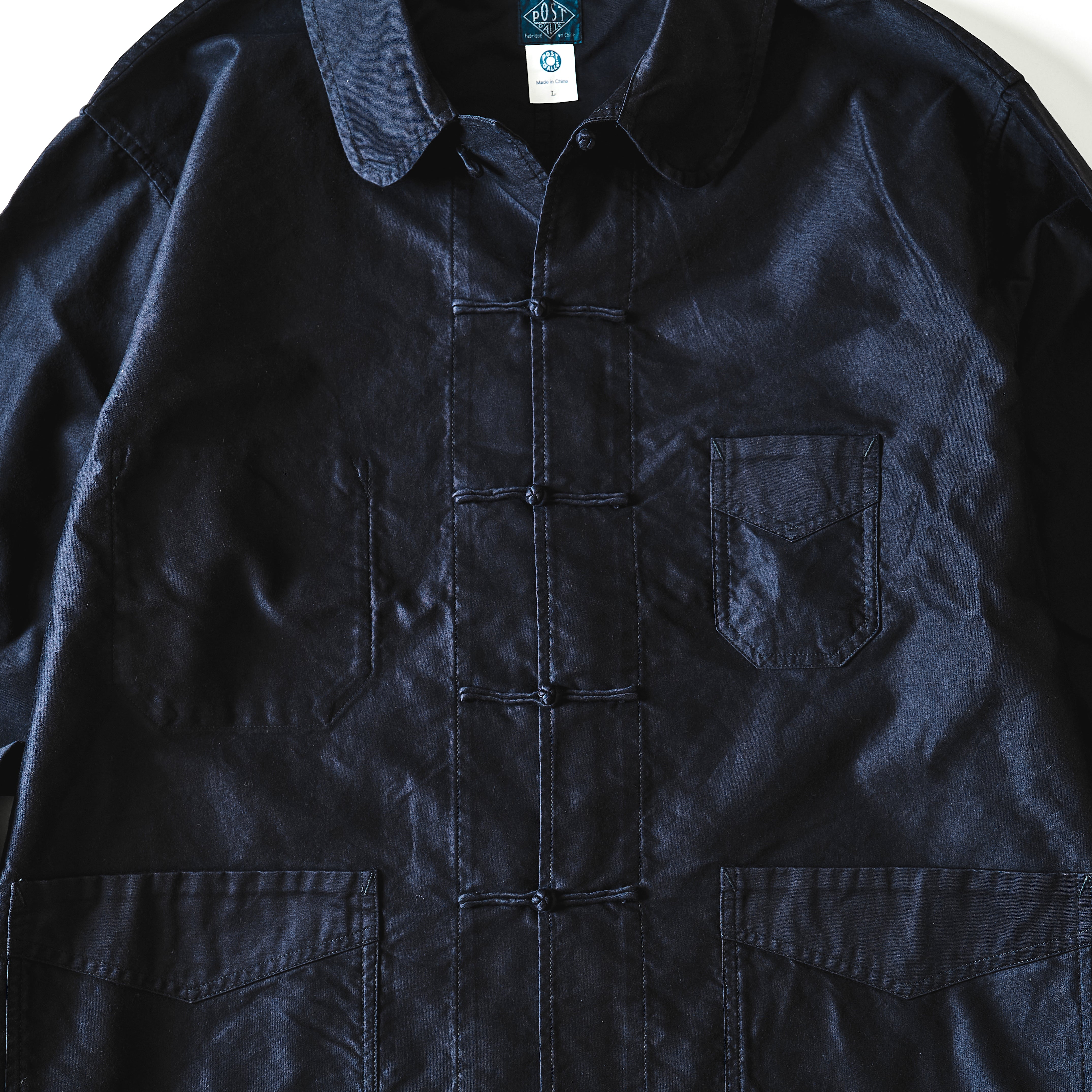 #3107-LM2 POST Chinois : light moleskin navy (Shop Special)