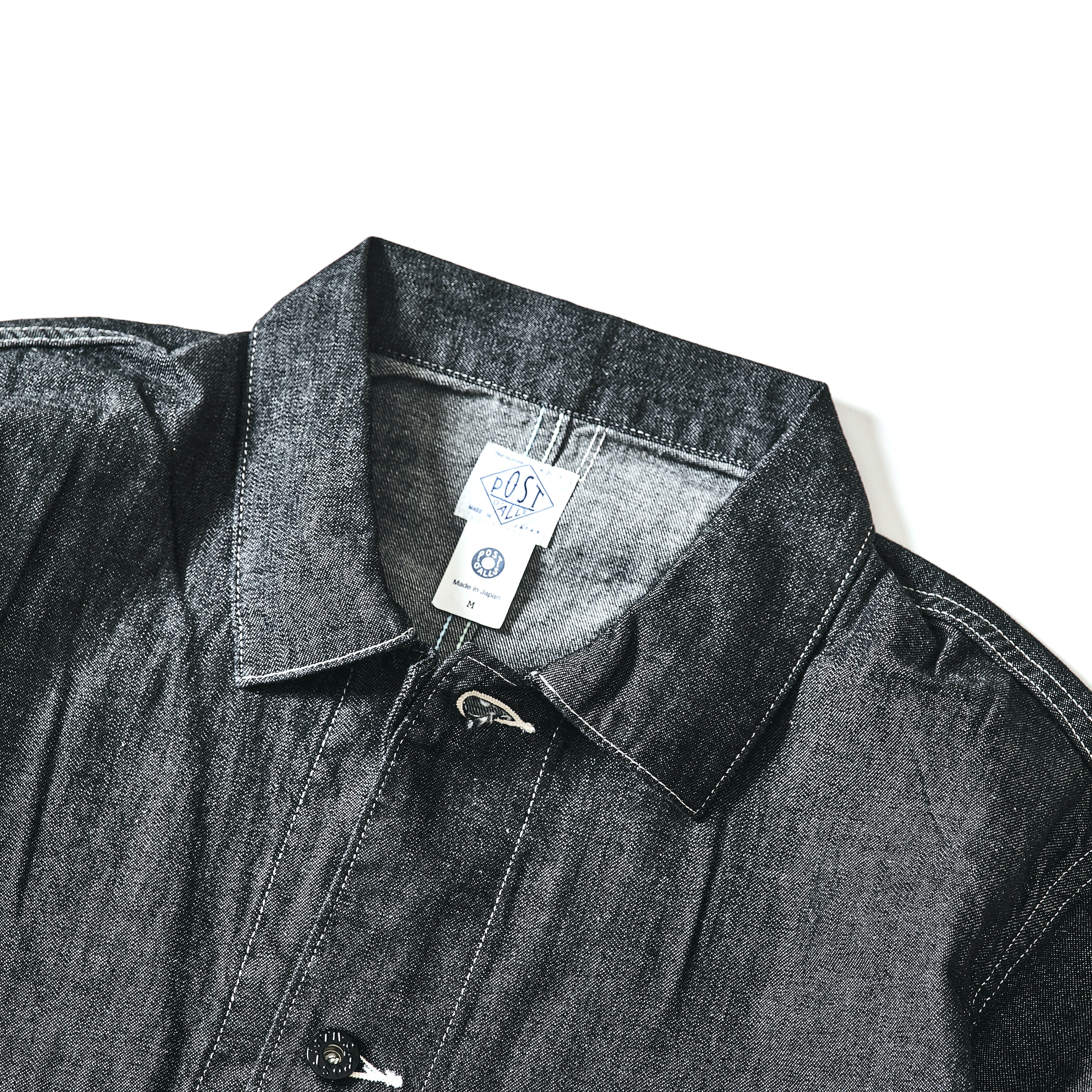 #1110-8DB MECHANIC BLOUSE : 8 oz. denim black