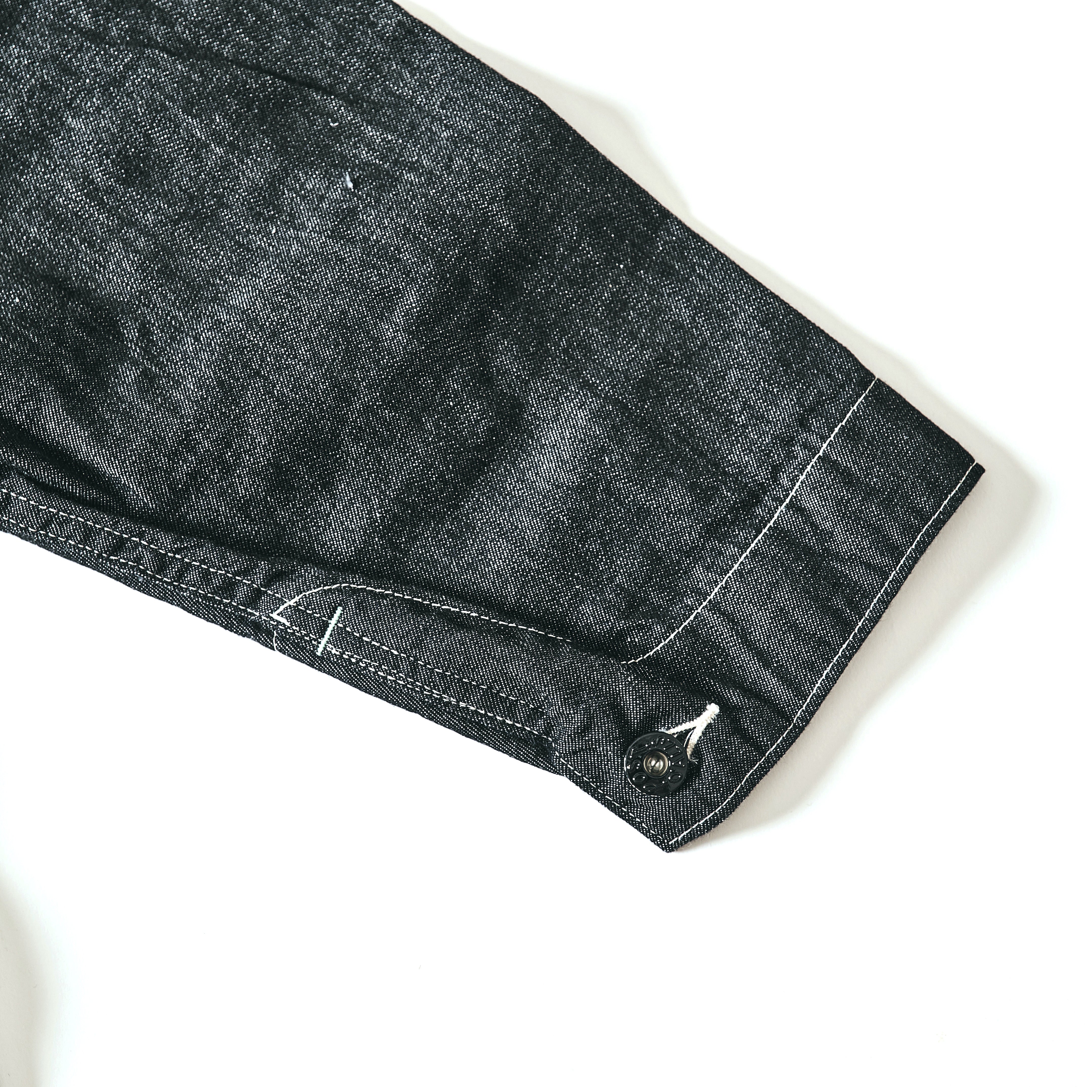 #1110-8DB MECHANIC BLOUSE : 8 oz. denim black
