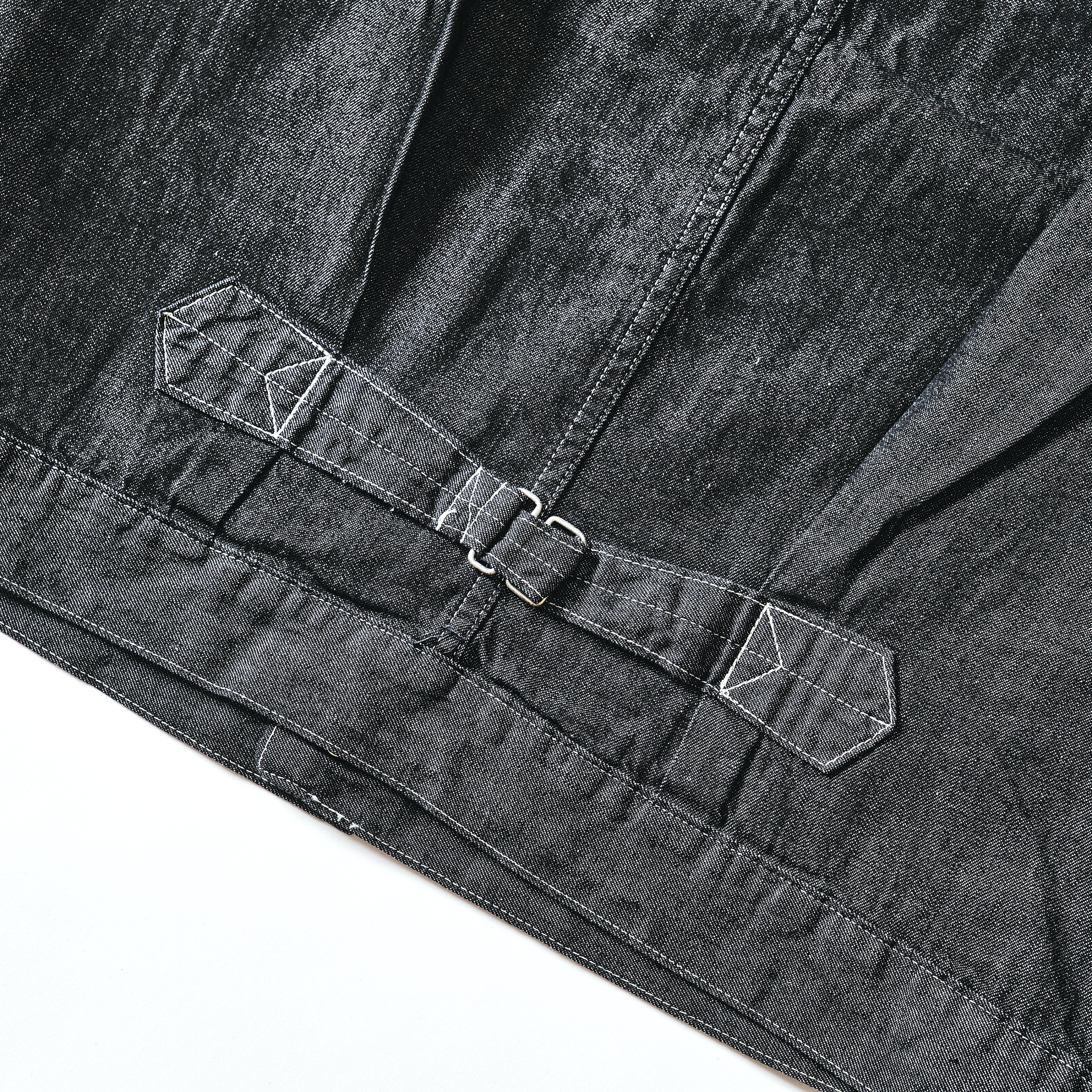 #1110-8DB MECHANIC BLOUSE : 8 oz. denim black