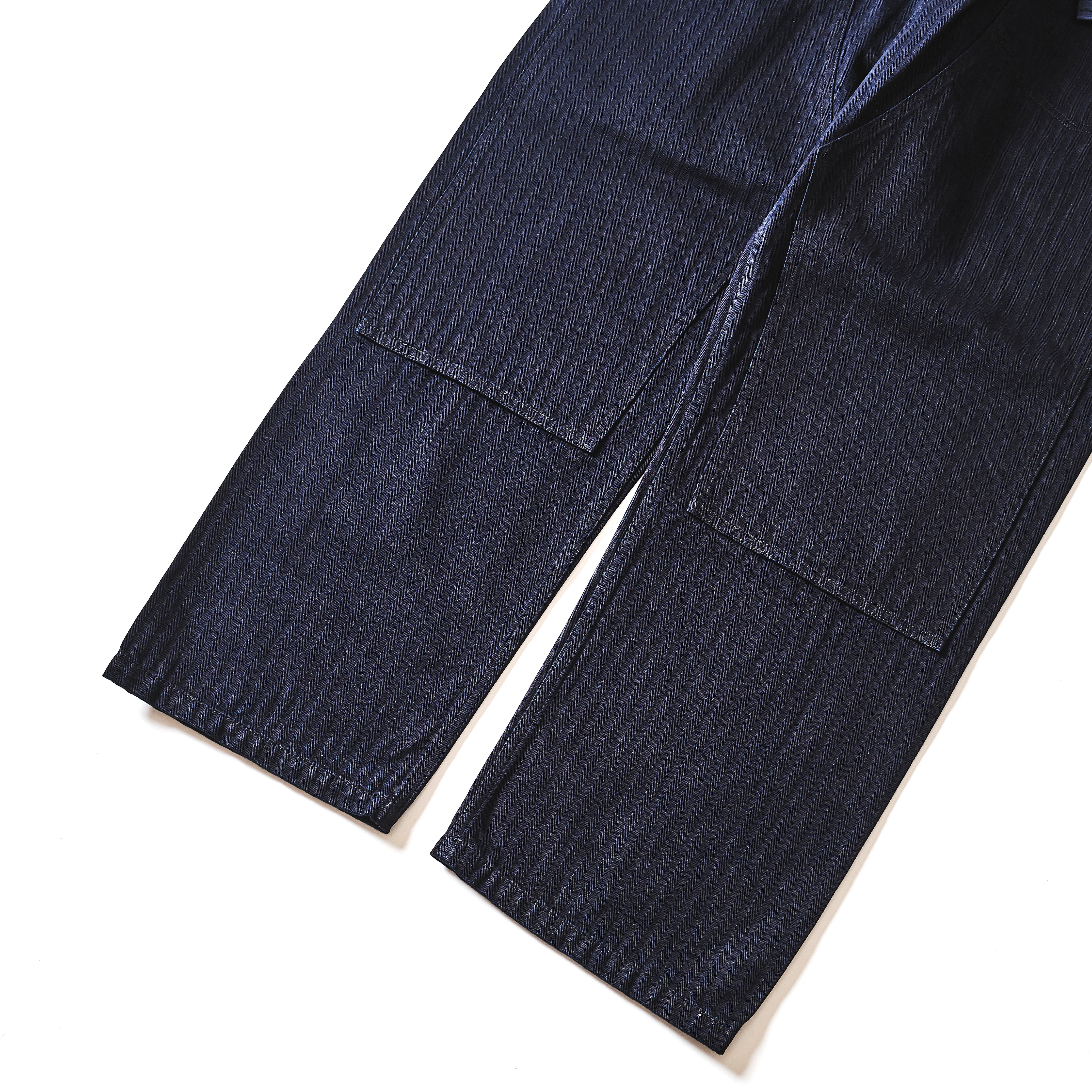 #3312-HBDN E-Z DND : herringbone denim navy (Shop Special)