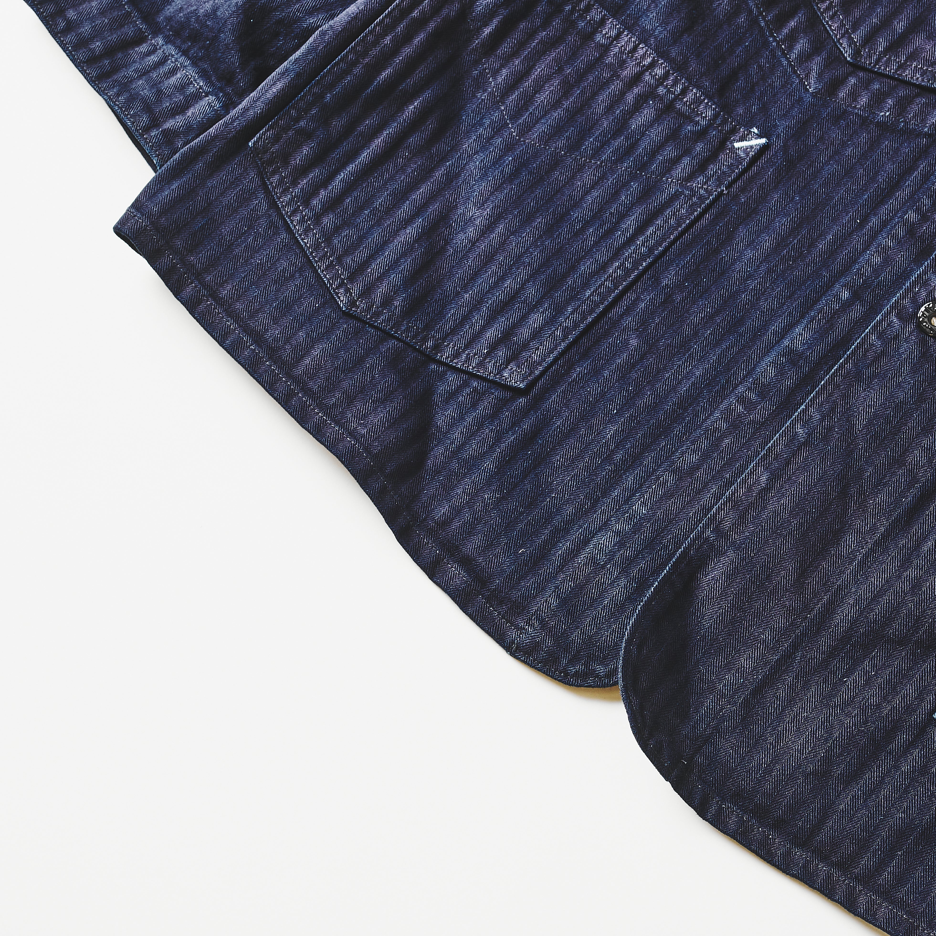 #3111-HBDN De Luxe Railroader 2 : herringbone denim navy (Shop Special)