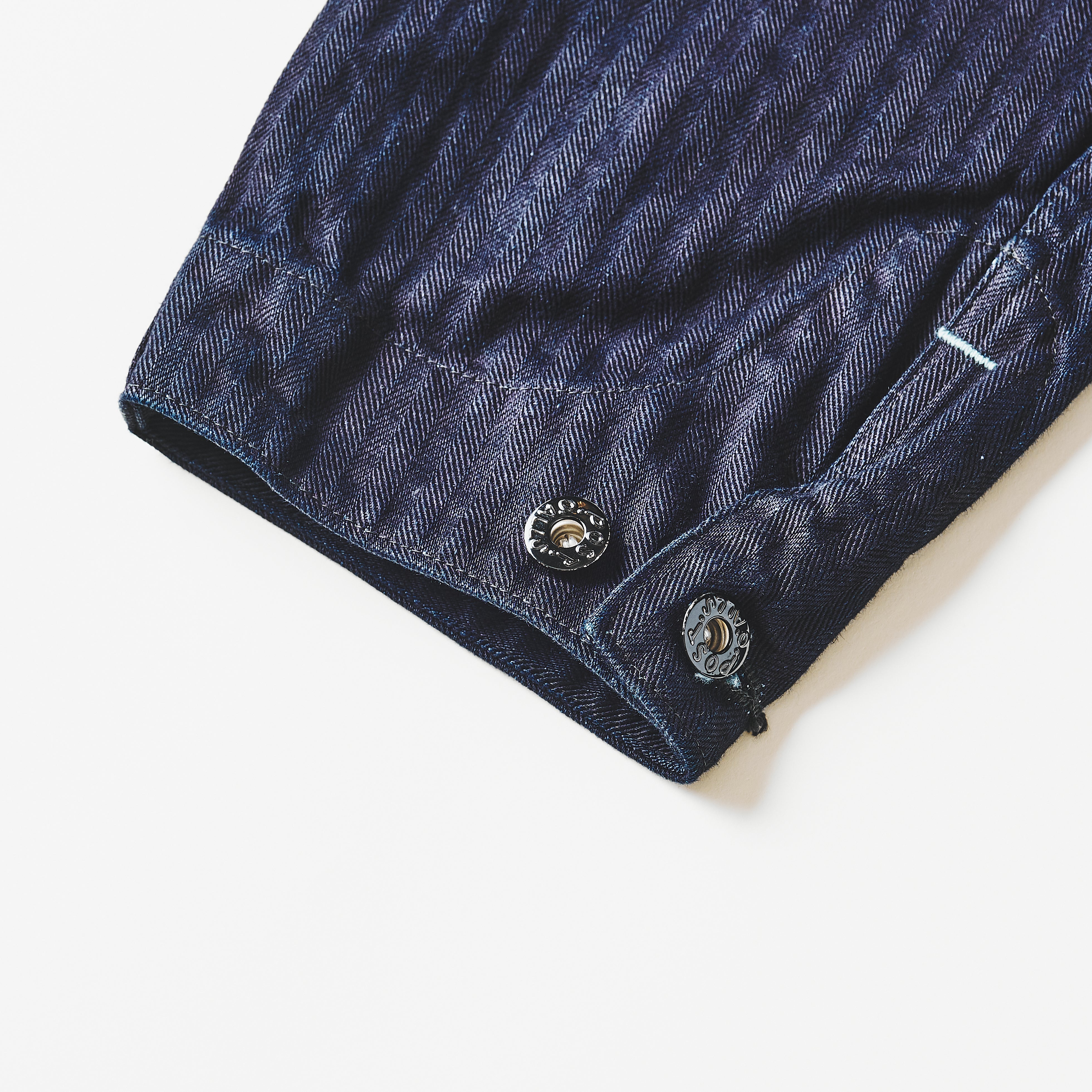 #3111-HBDN De Luxe Railroader 2 : herringbone denim navy (Shop Special)