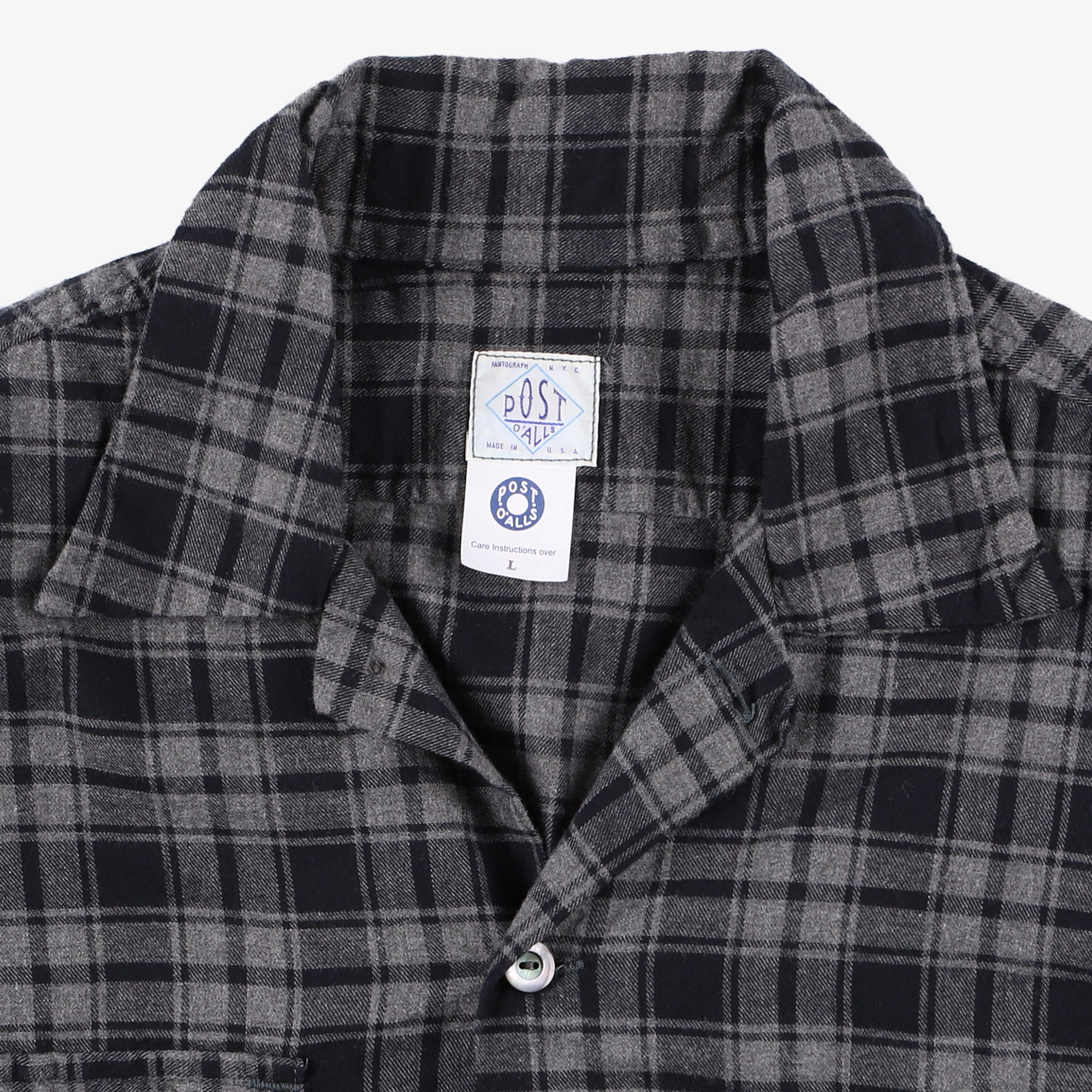 2214 E-Z Cruz shirt FP1 : plaid flannel navy/grey