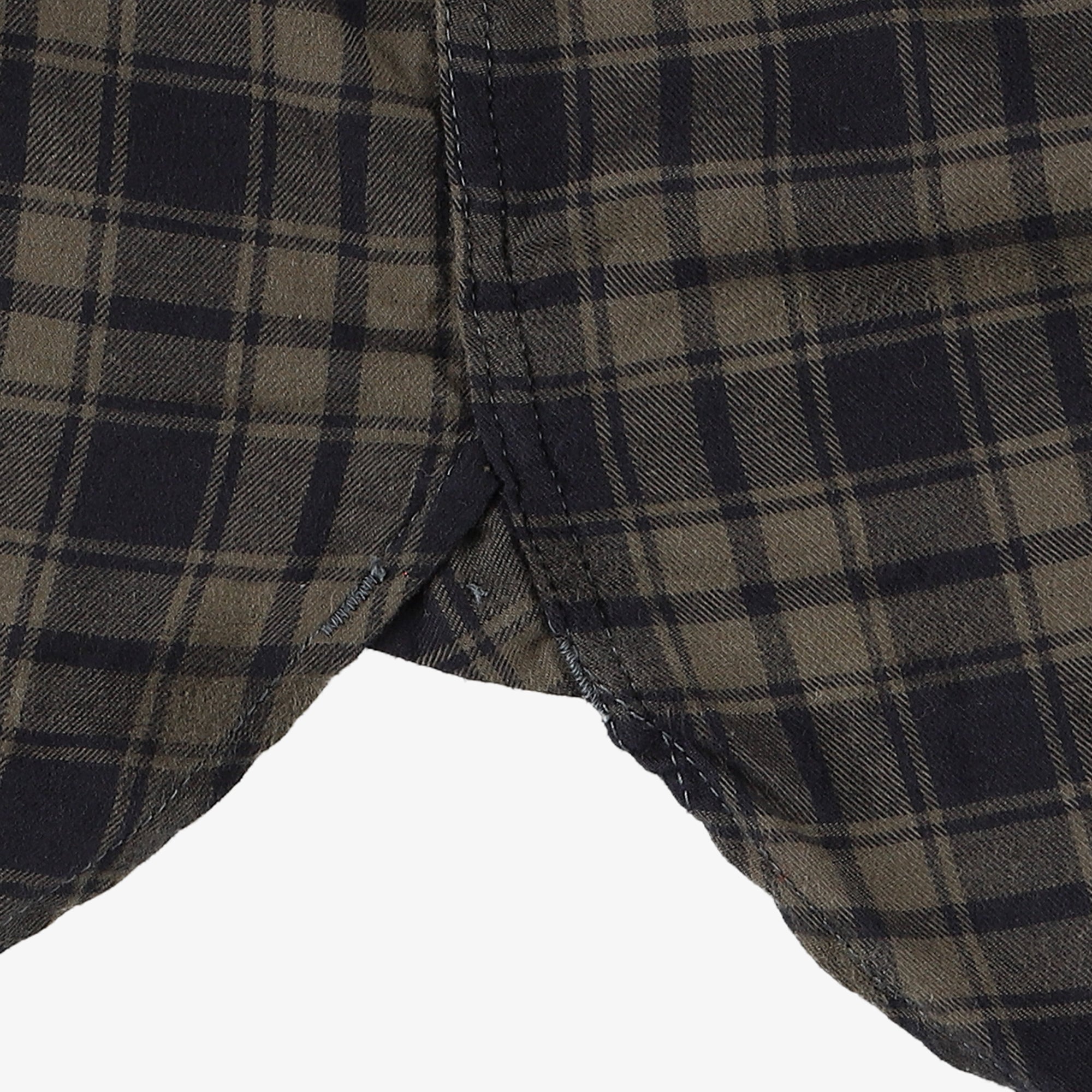 2214-FP2 E-Z Cruz shirt : plaid flannel navy/olive