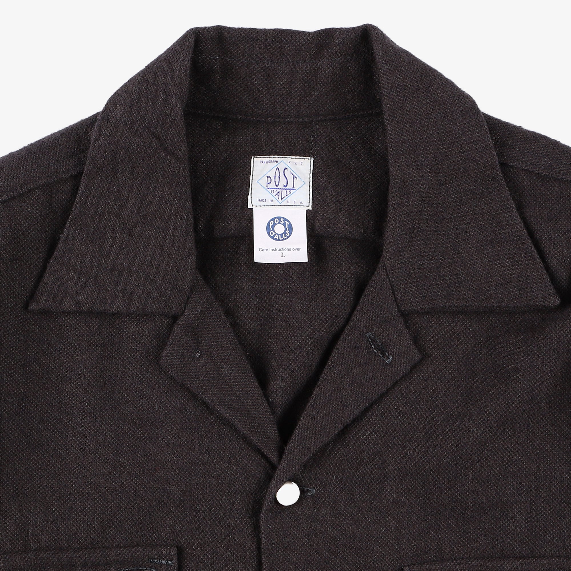 #2214-SF2 E-Z Cruz shirt : solid flannel brown