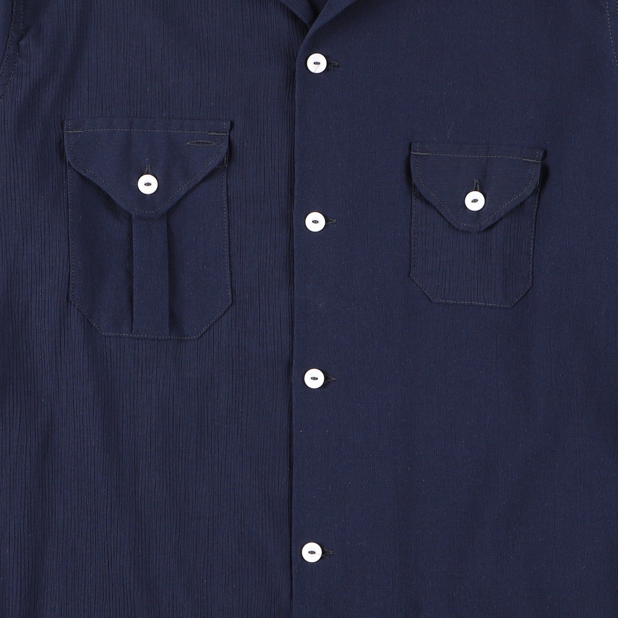 #2214R E-Z cruz Shirt R CC1 : crepe combo navy